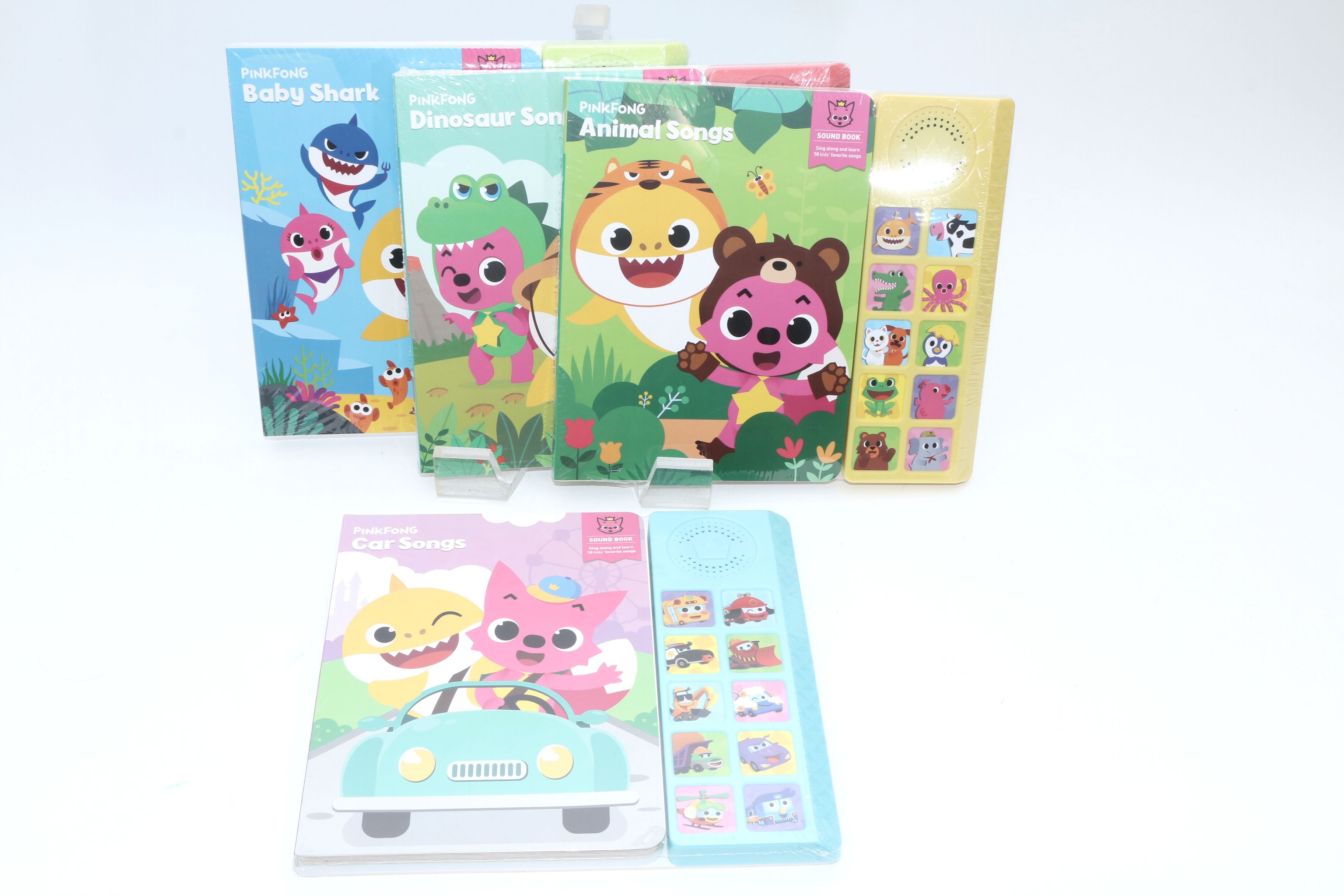 "Baby Shark" Melody Pad, Sound Books and Plush Toys by Pinkfong