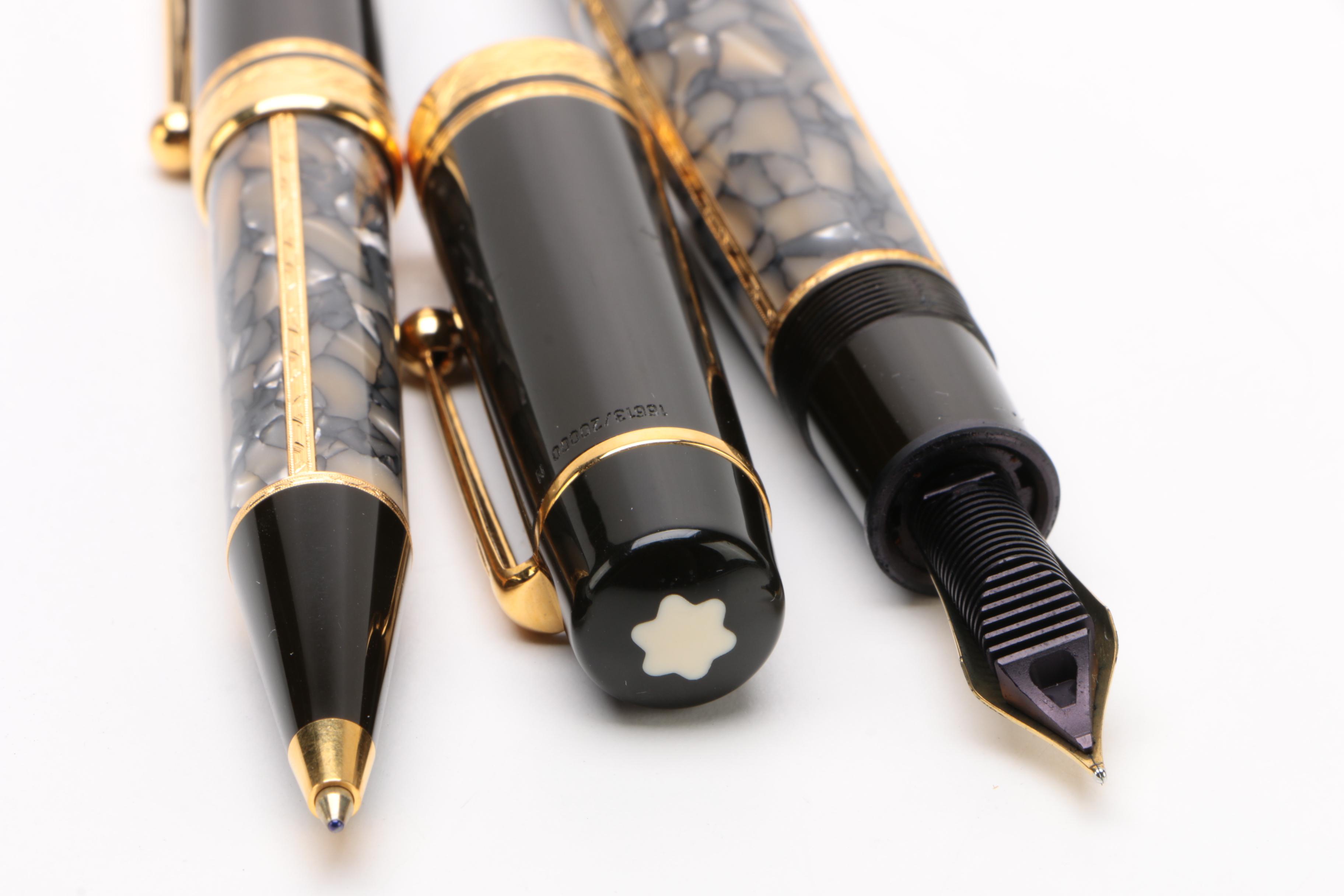 Montblanc "Alexandre Dumas" Writers Edition Series Pens, Limited Edition, 1996