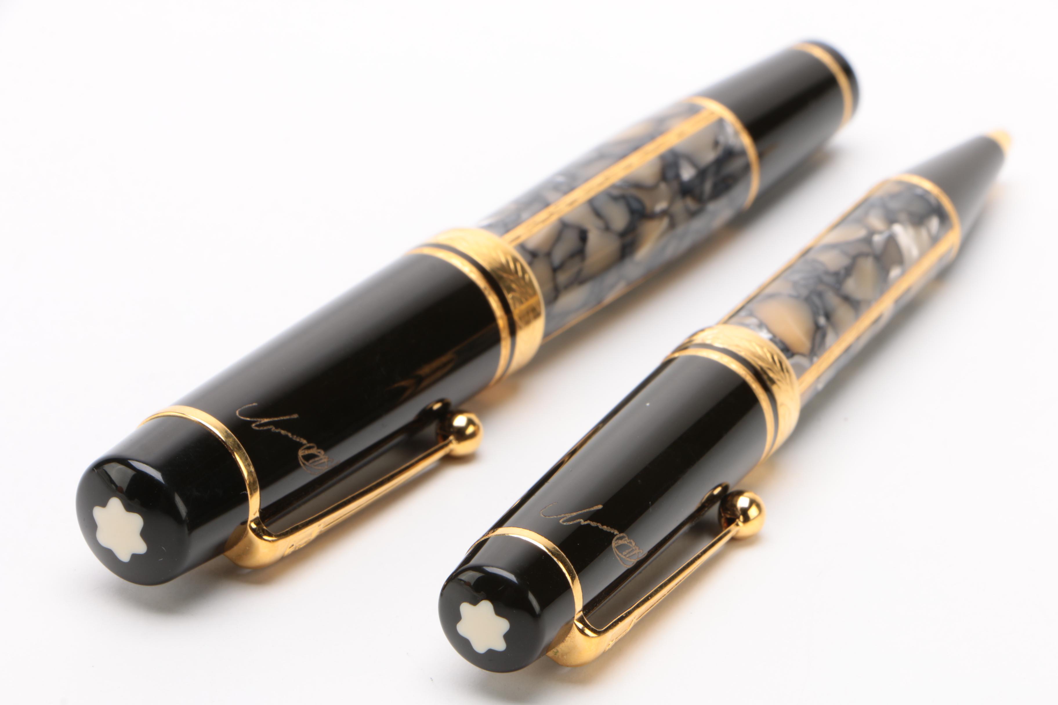 Montblanc "Alexandre Dumas" Writers Edition Series Pens, Limited Edition, 1996