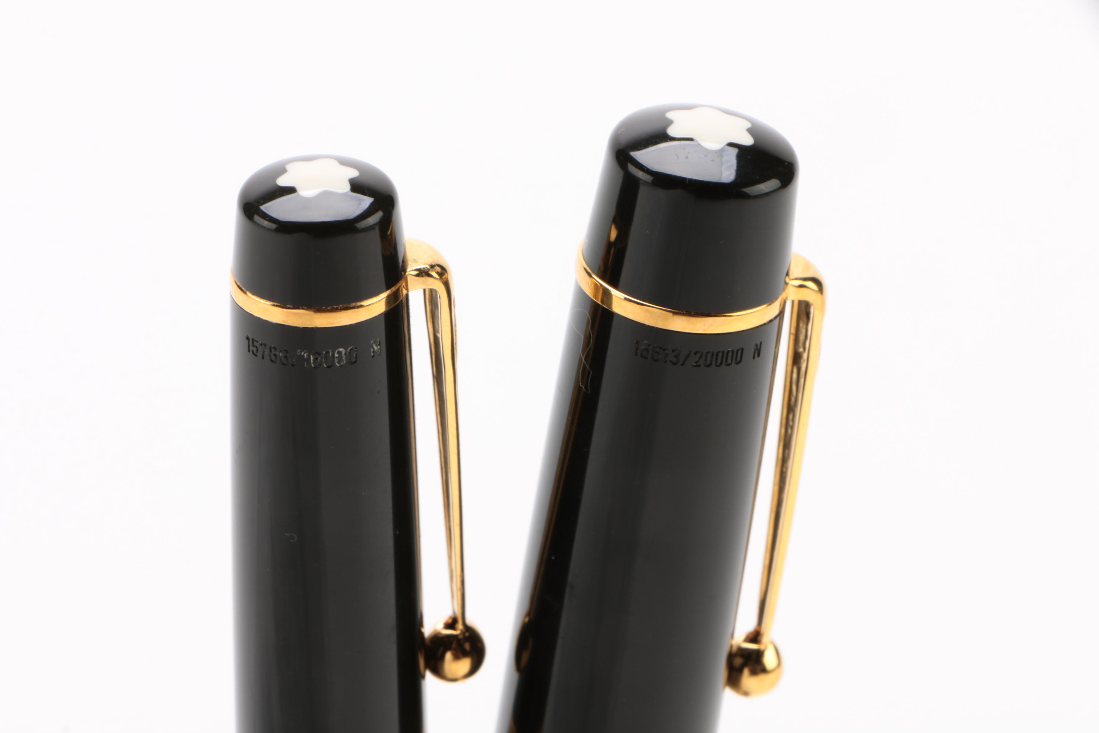 Montblanc "Alexandre Dumas" Writers Edition Series Pens, Limited Edition, 1996