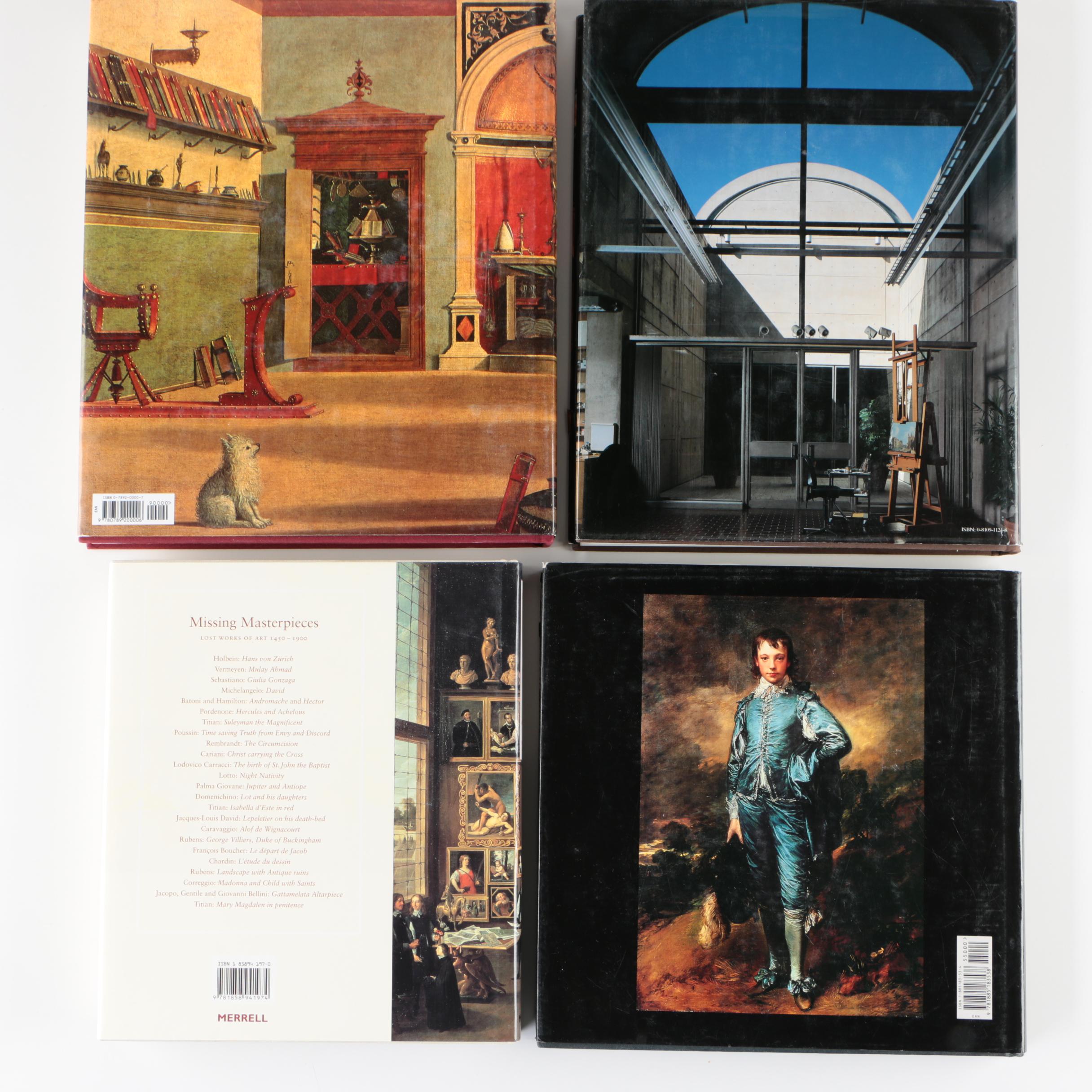 Art Books Including "Missing Masterpieces" by Gert-Rudolf Flick, 2003