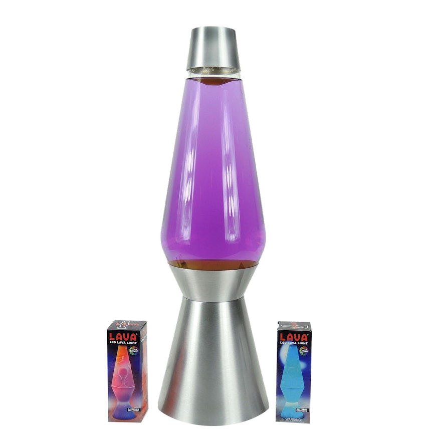 27" Lava Lamp and Mini LED Lava Lamps