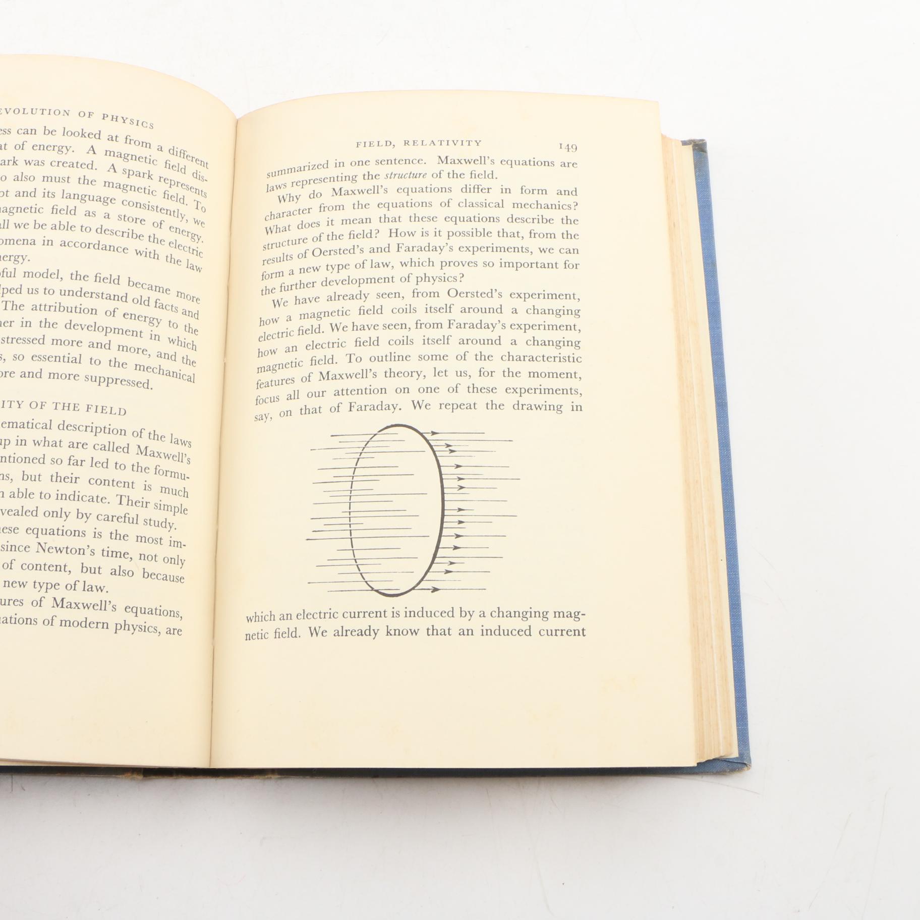 1938 "The Evolution of Physics" by Albert Einstein and Leopold Infeld