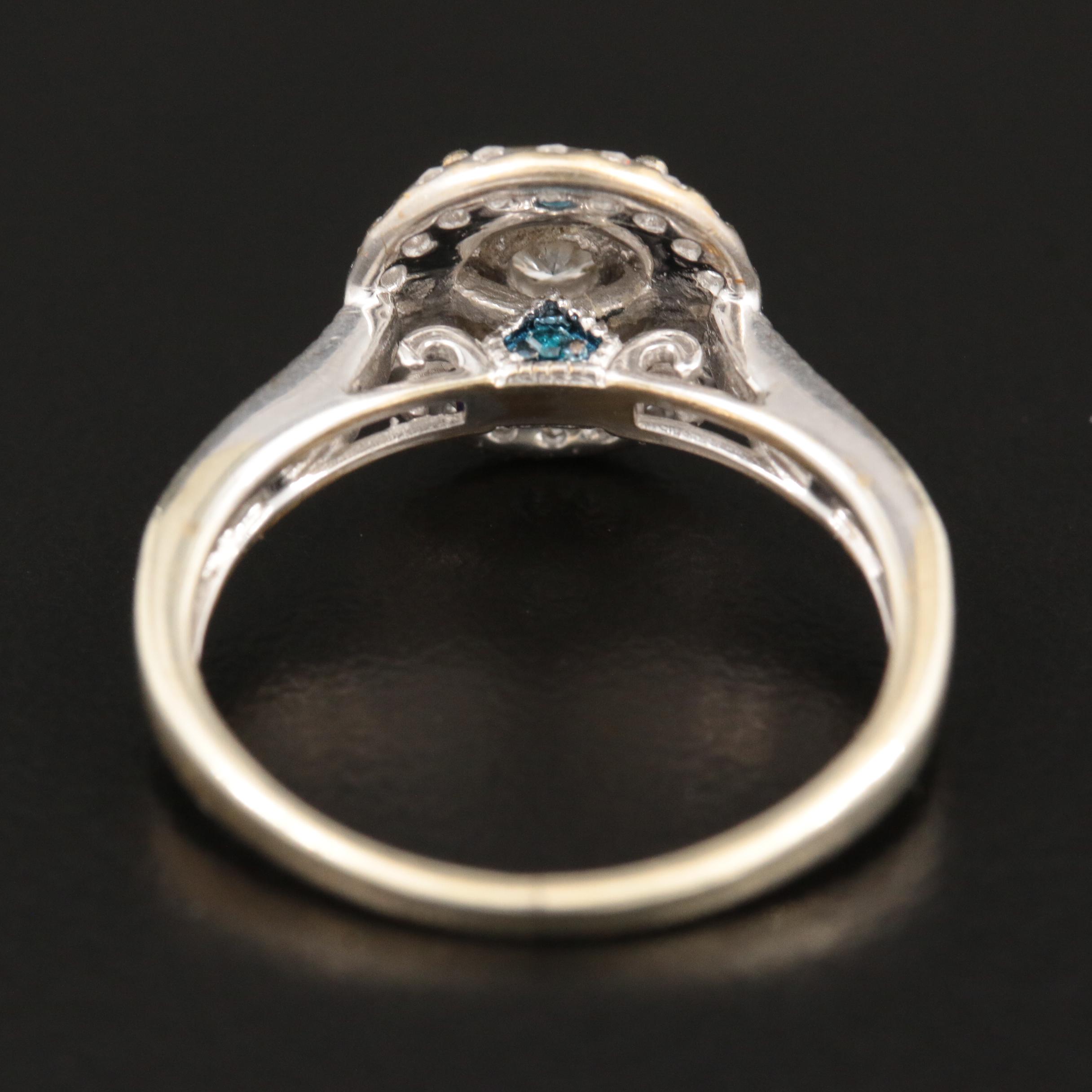 10K Gold Diamond Ring