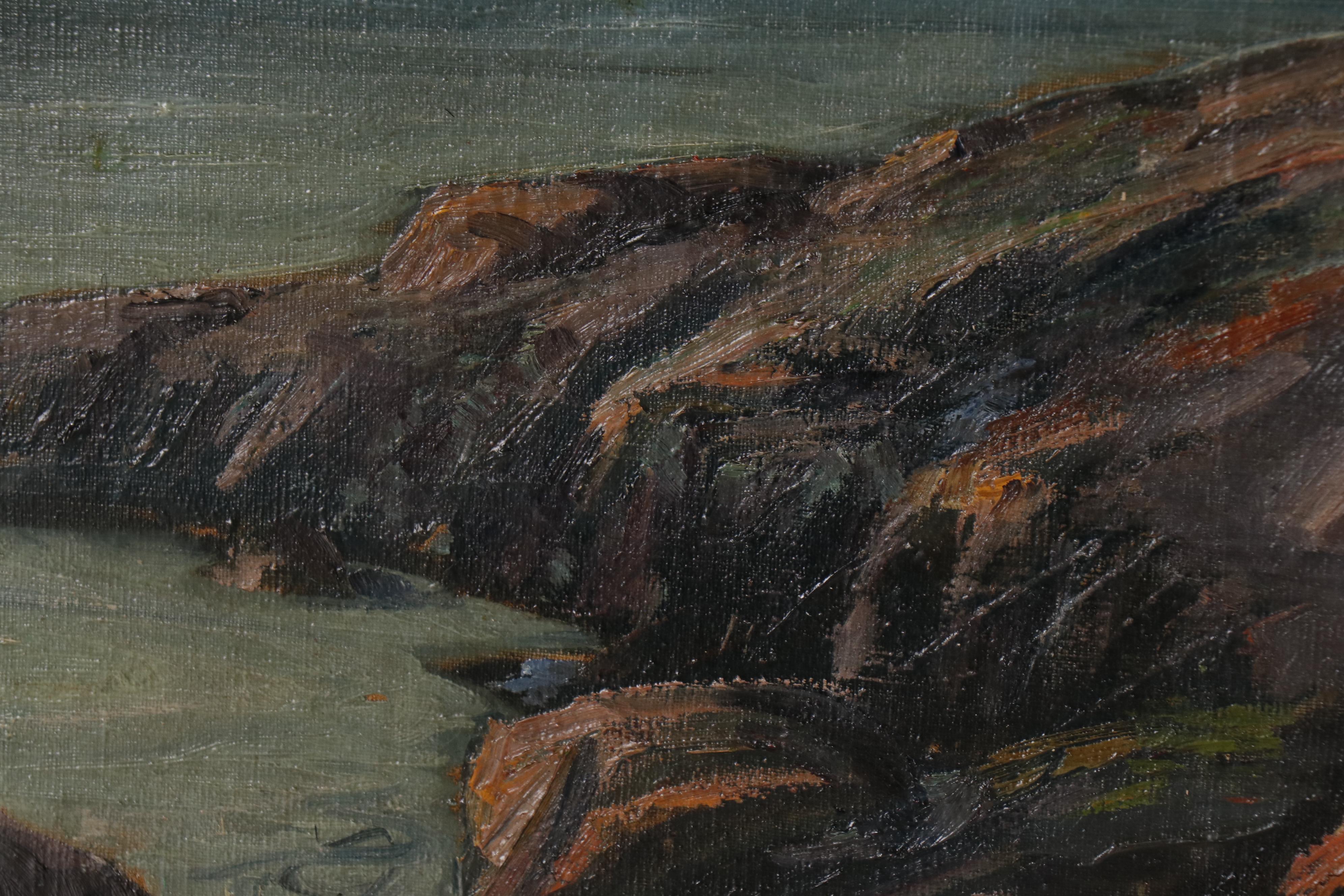 Frank Myers Seascape Oil Painting