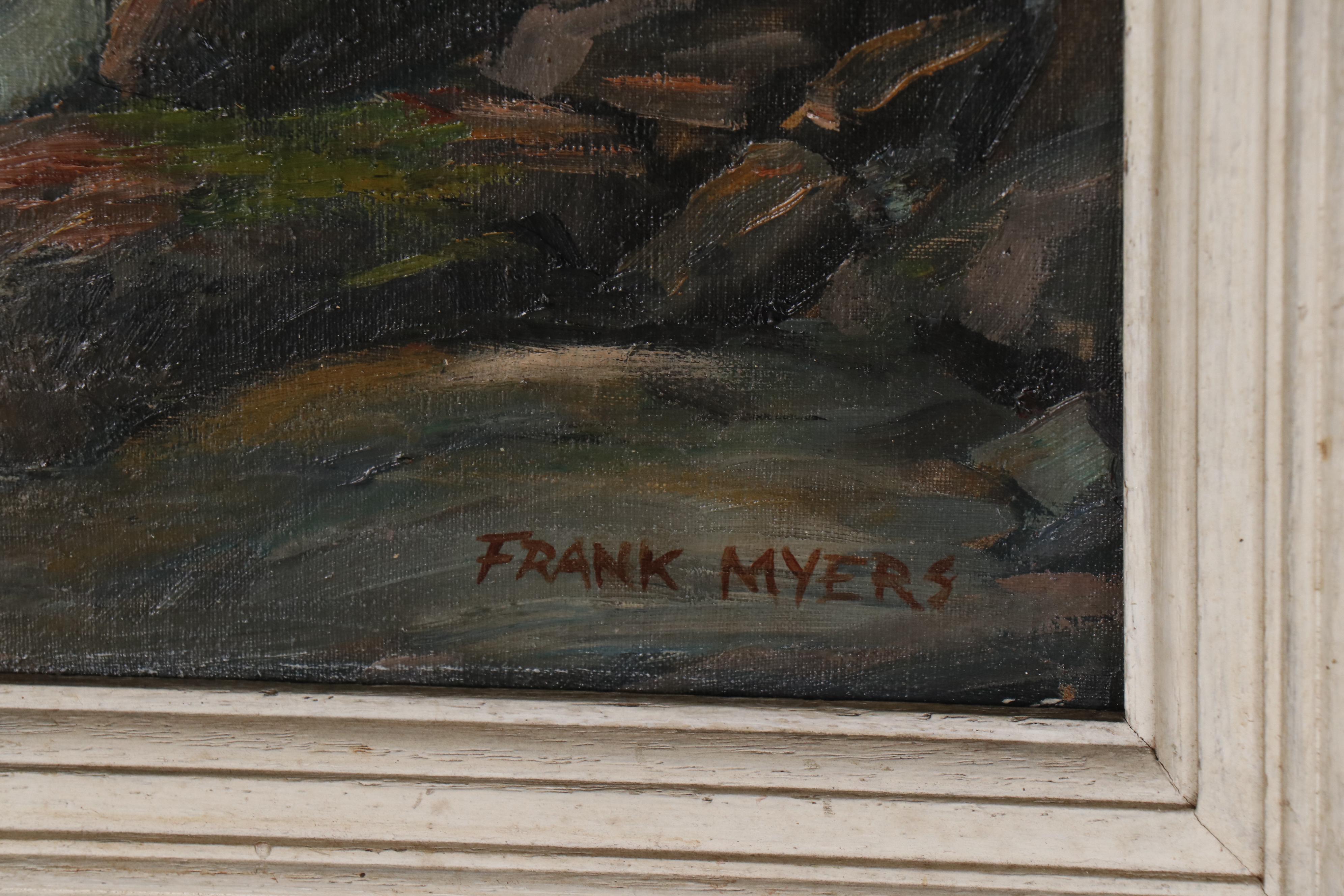 Frank Myers Seascape Oil Painting