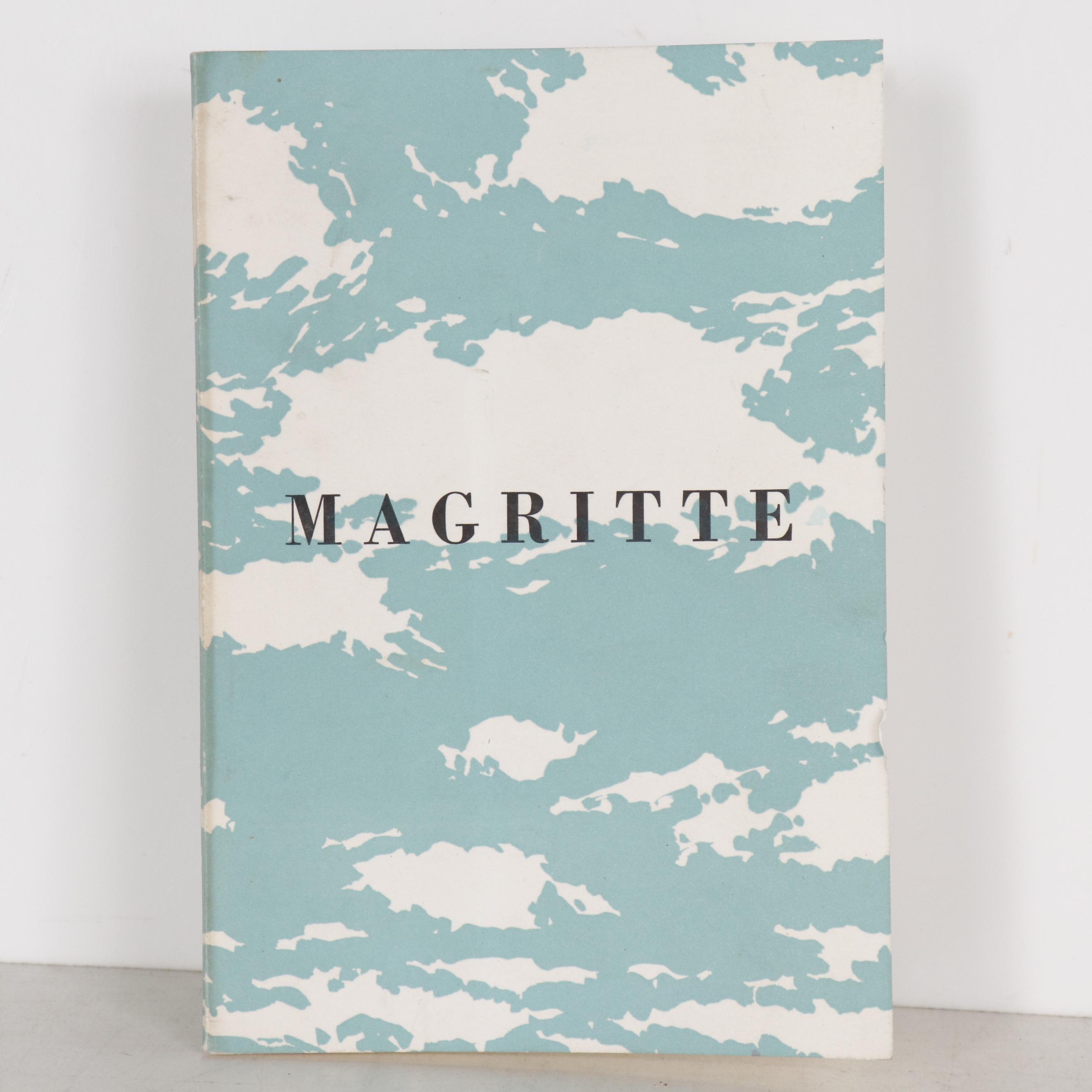 René Magritte Signed Palais des Beaux-Arts Retrospective Catalogue, 1954