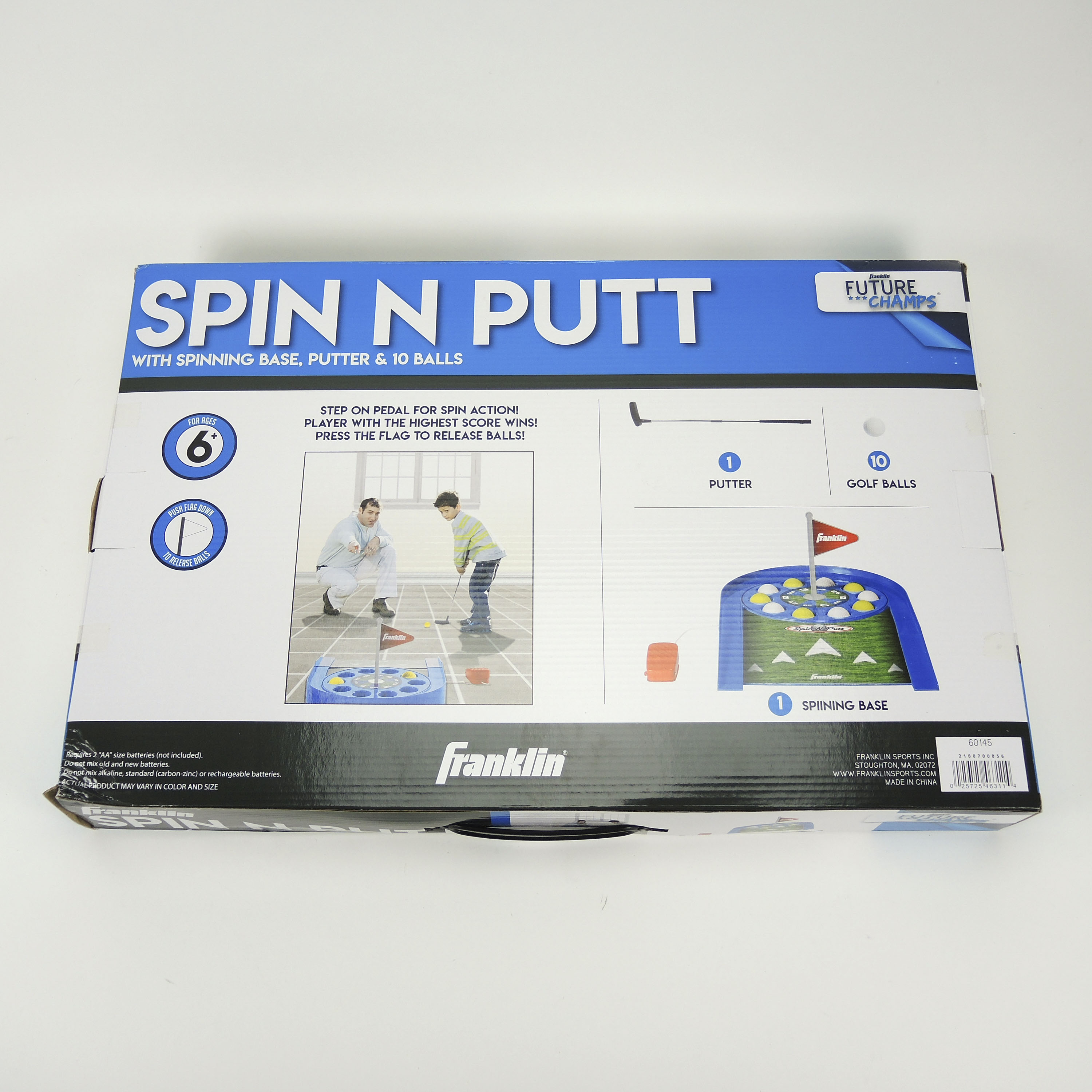 Franklin "Spin N Putt" Set, Yulu "Sling Stix", and Other Toys