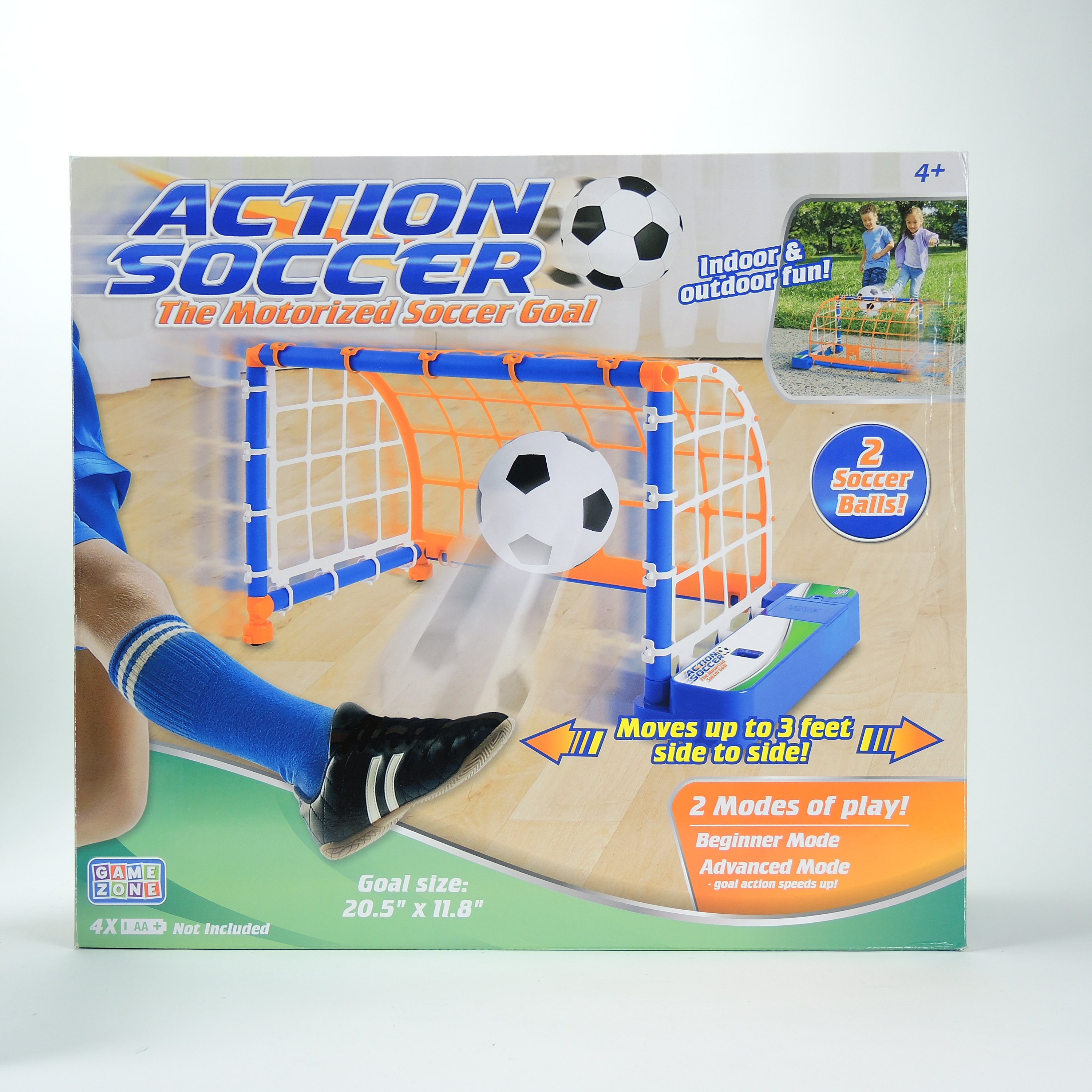 Game Zone Action Soccer Goal, Franklin Spin N Putt Game, and More
