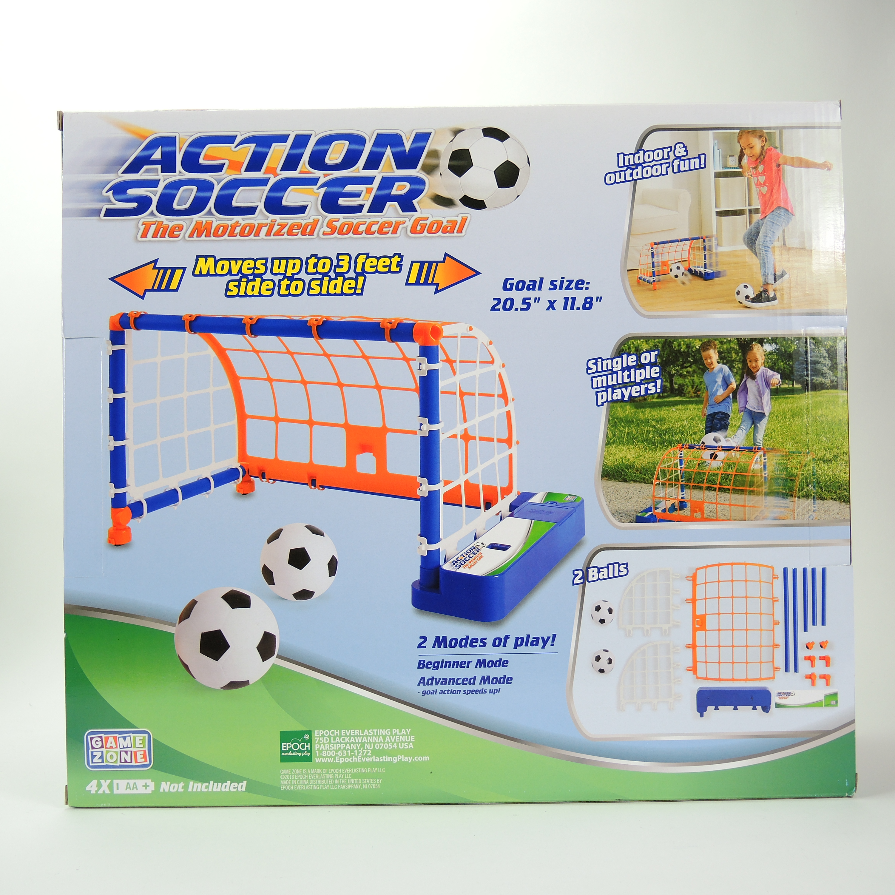Game Zone Action Soccer Goal, Franklin Spin N Putt Game, and More
