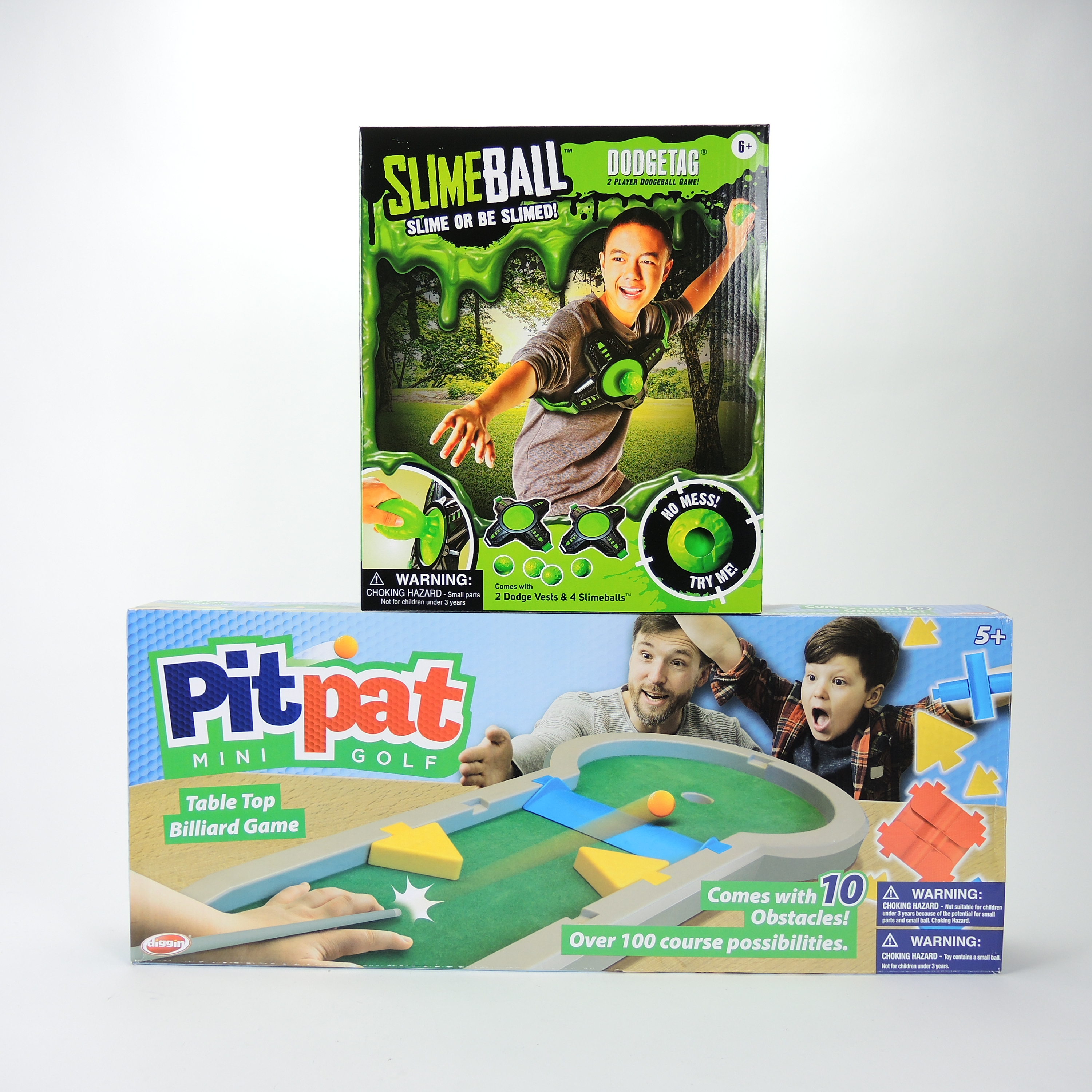Game Zone Action Soccer Goal, Franklin Spin N Putt Game, and More