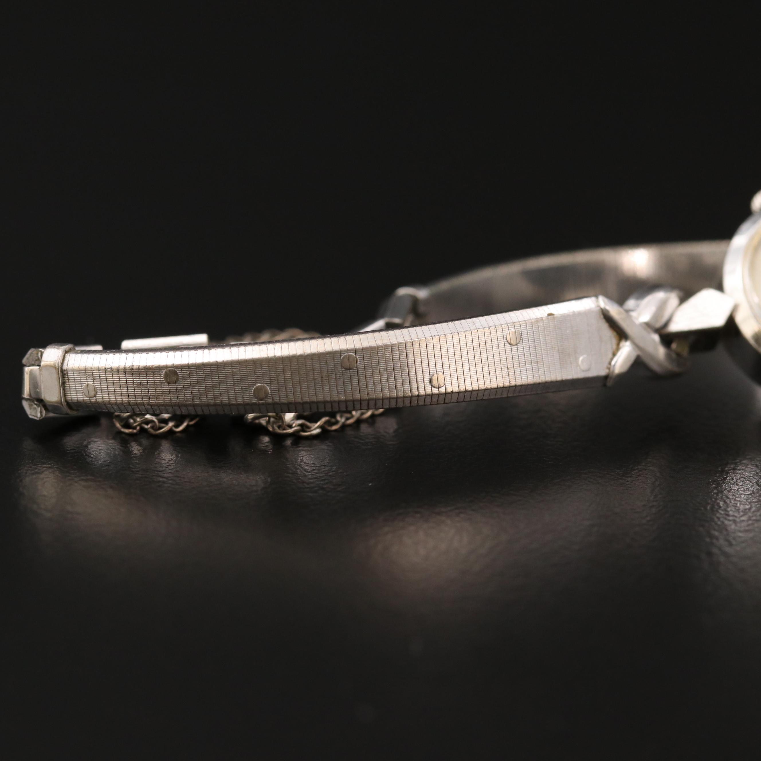 Vintage Rolex Cocktail 14K White Gold Watch