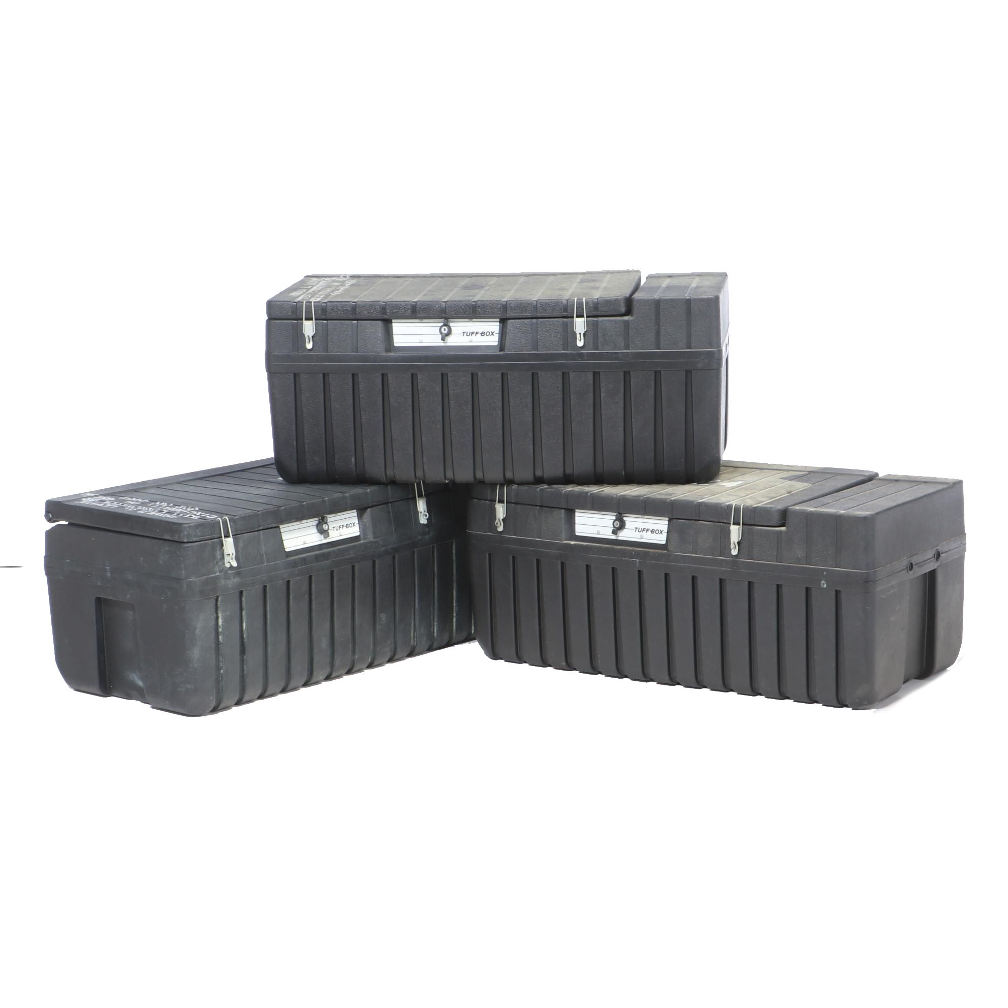 Tuff Box Heavy-Duty Plastic Lockable Tool Storage Boxes