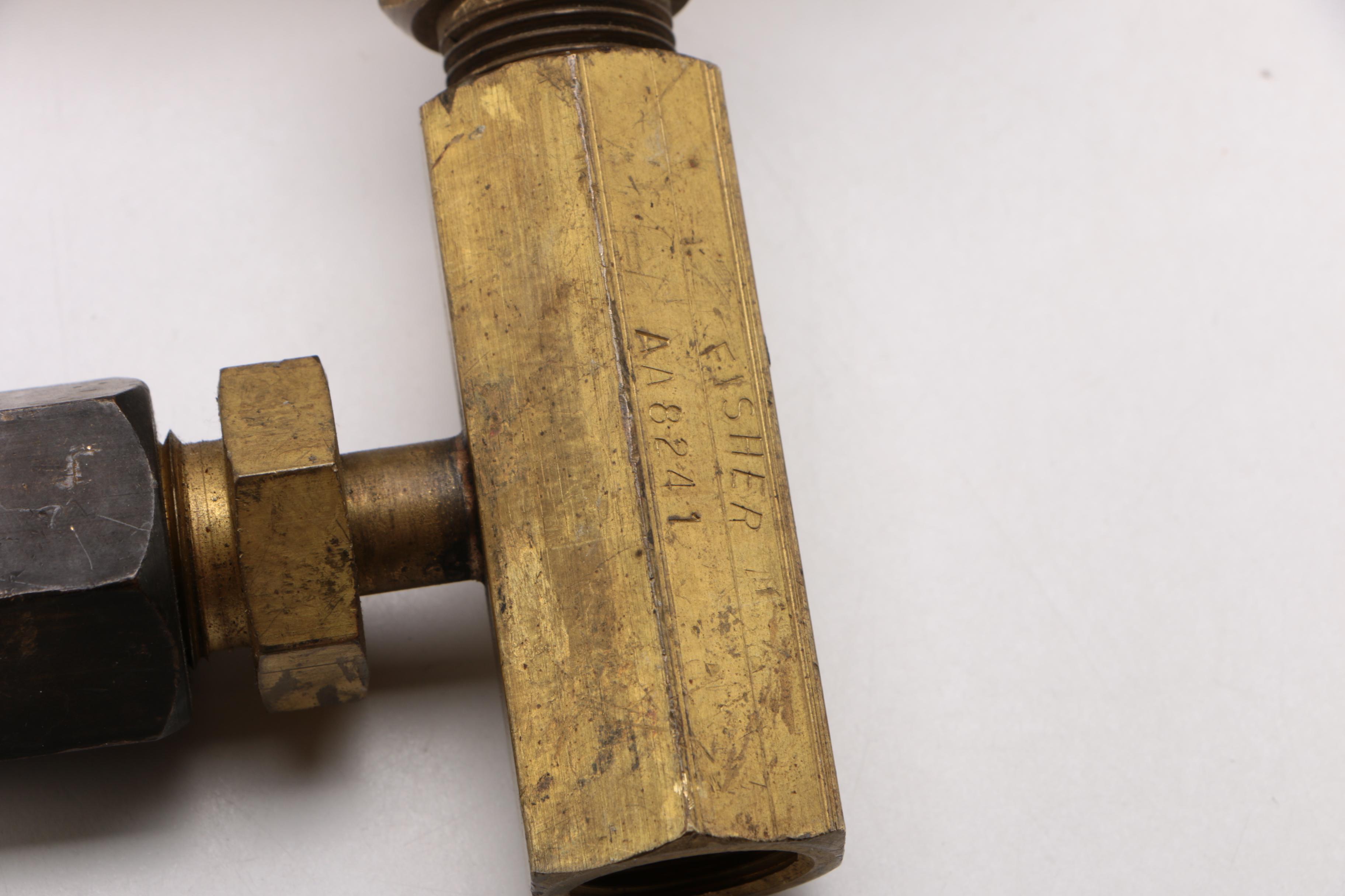 Shellane Propane Tank Gas Gauges, Mid-20th Century