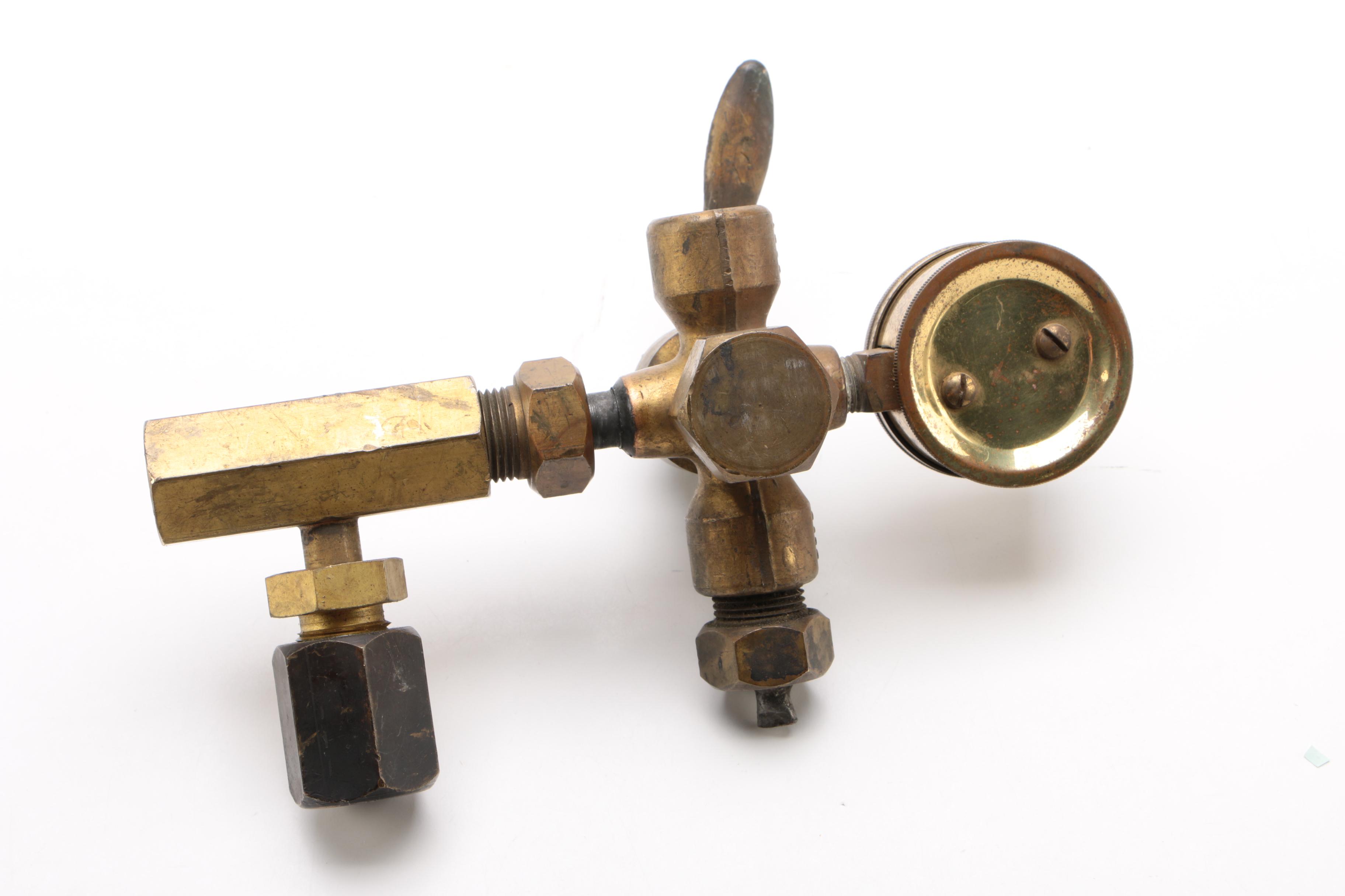 Shellane Propane Tank Gas Gauges, Mid-20th Century