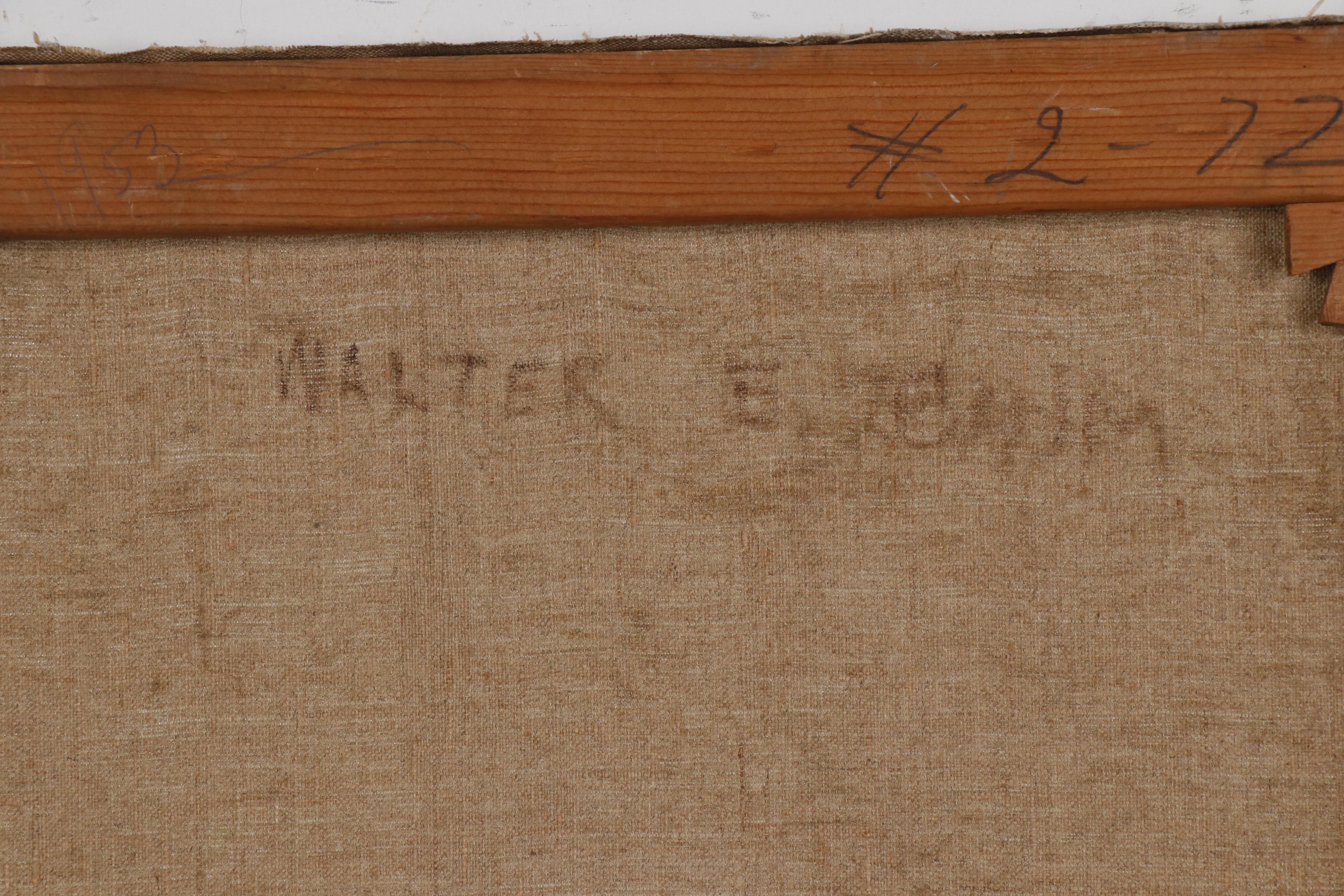 Walter E. Baum Landscape Oil Painting, 1953