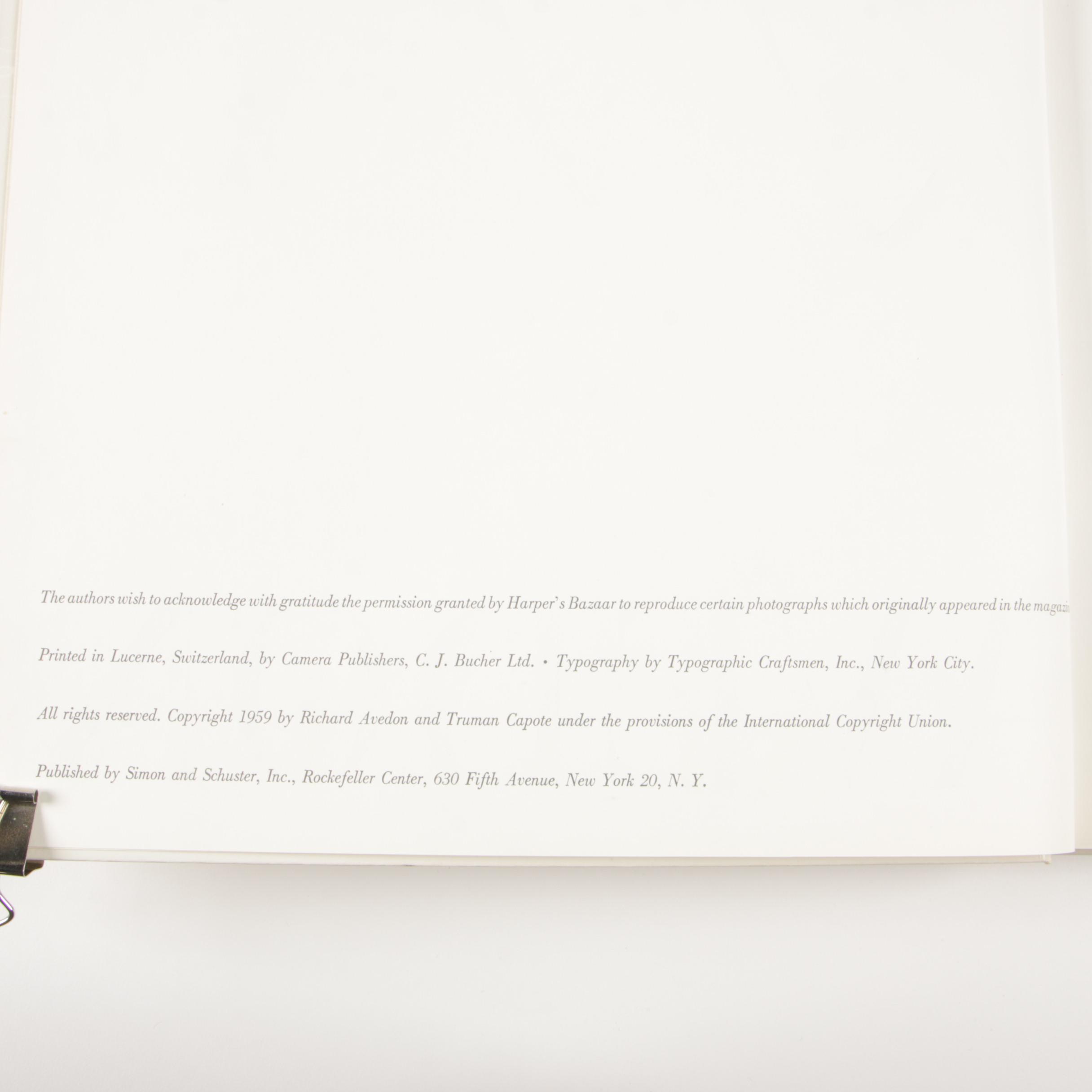 Richard Avedon Photography Books "Observations", "Portraits" and "American West"