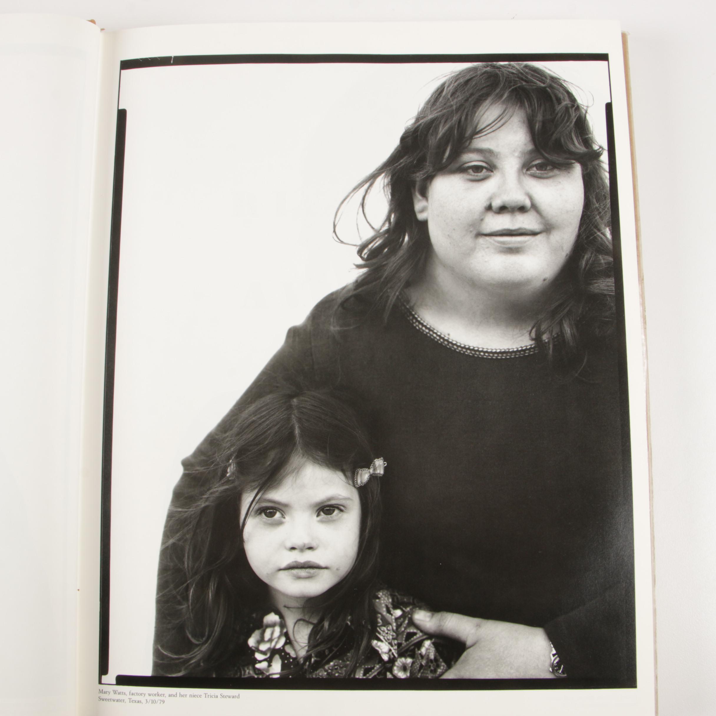 Richard Avedon Photography Books "Observations", "Portraits" and "American West"