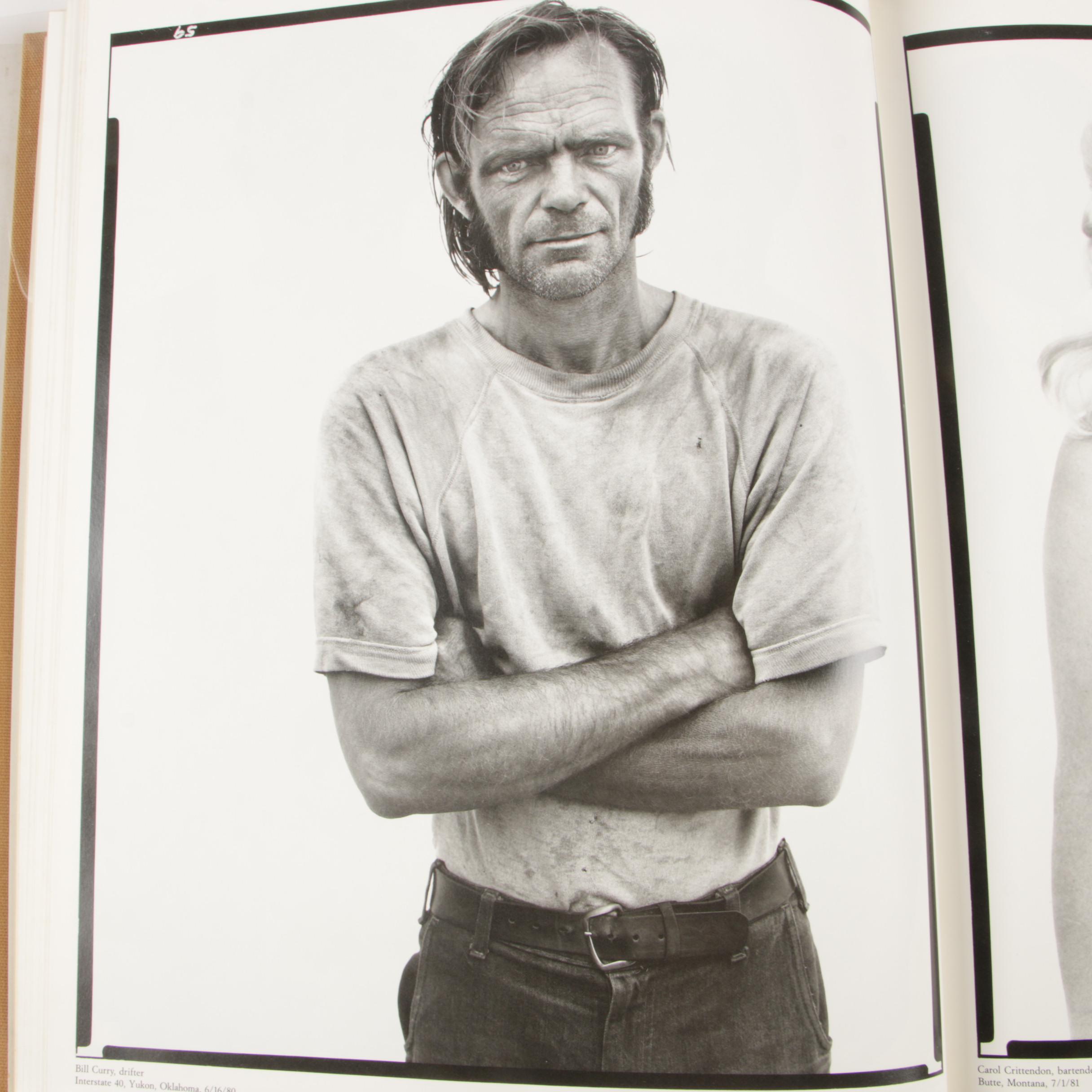 Richard Avedon Photography Books "Observations", "Portraits" and "American West"