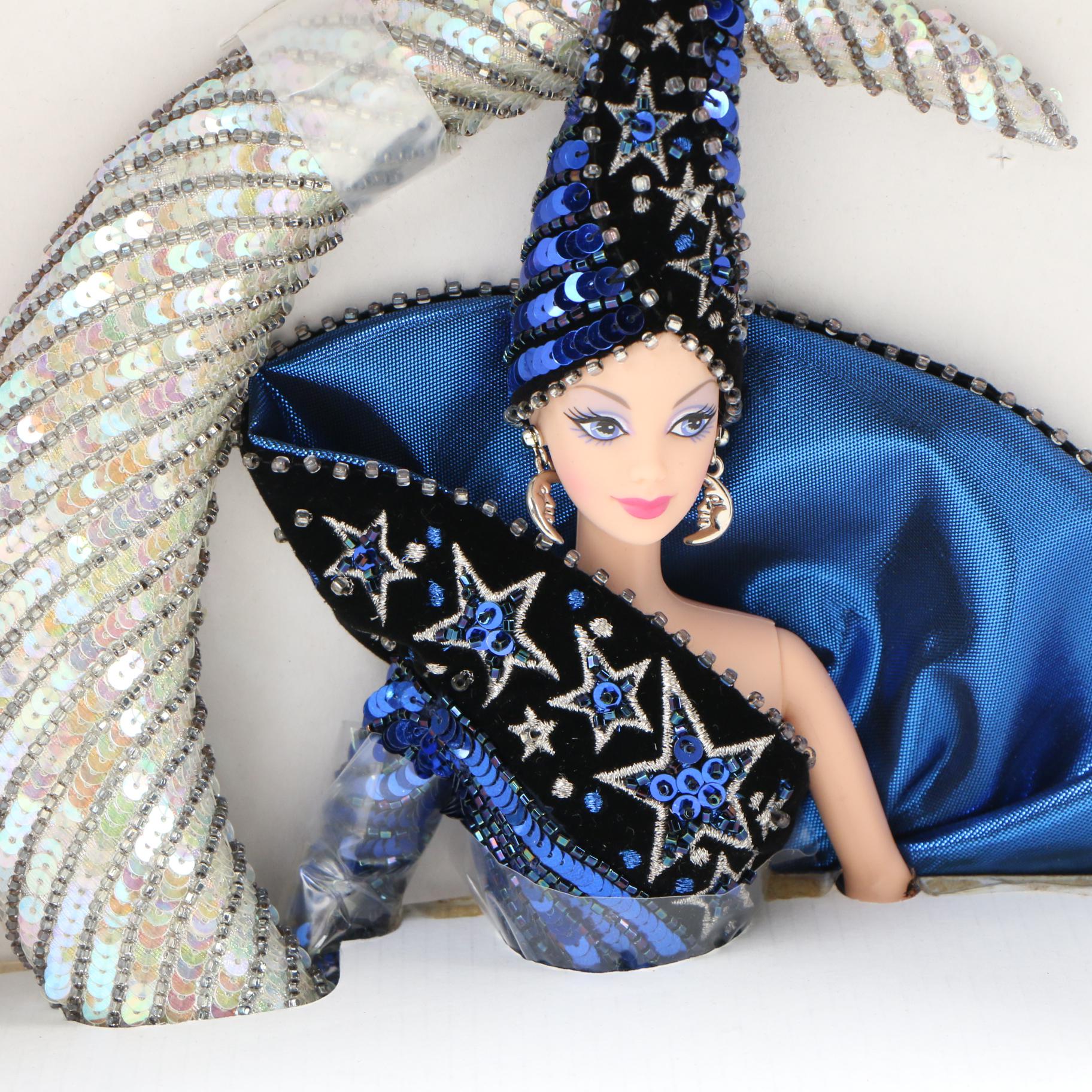Classique "Midnight Gala Barbie" with Bob Mackie "Moon Goddess Barbie"