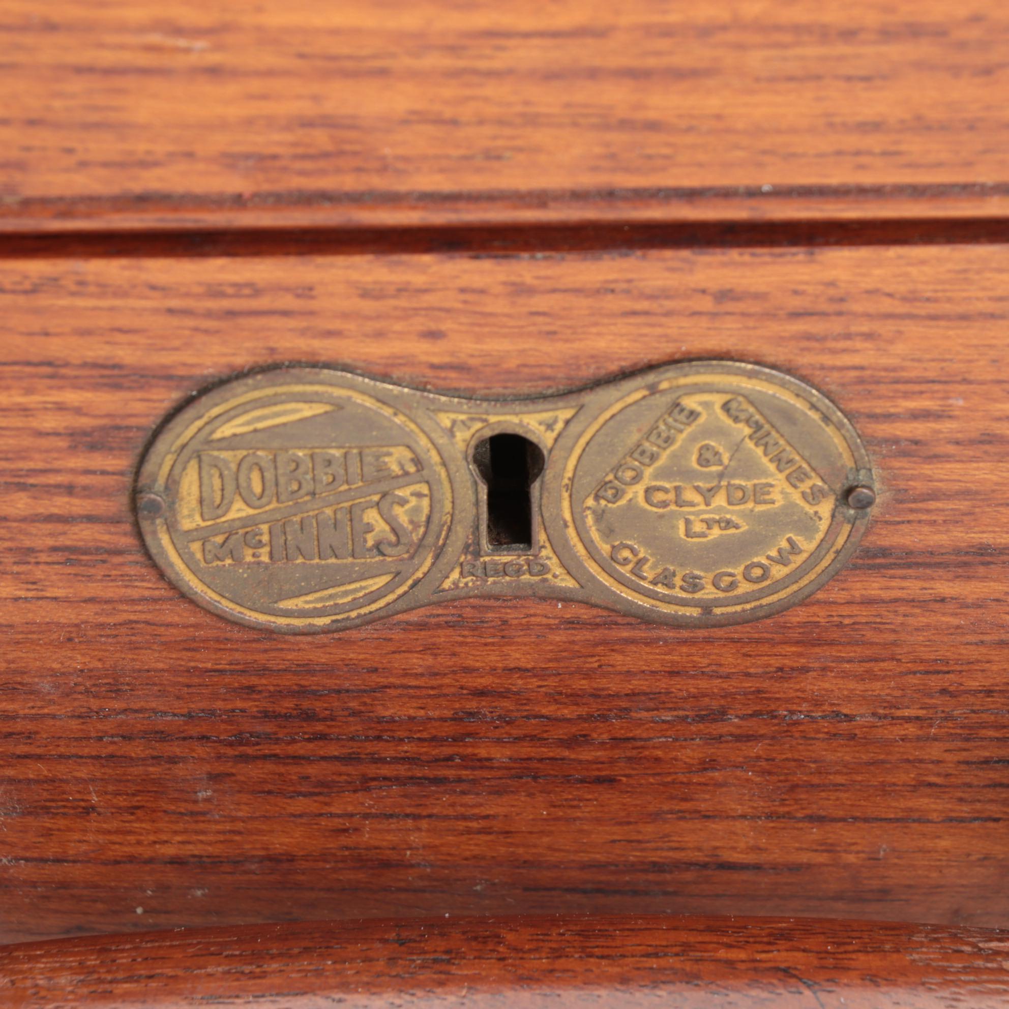 Dobbie-McInnes Engine Indicators For Large Steam Instruments in Wood Case, 1920s