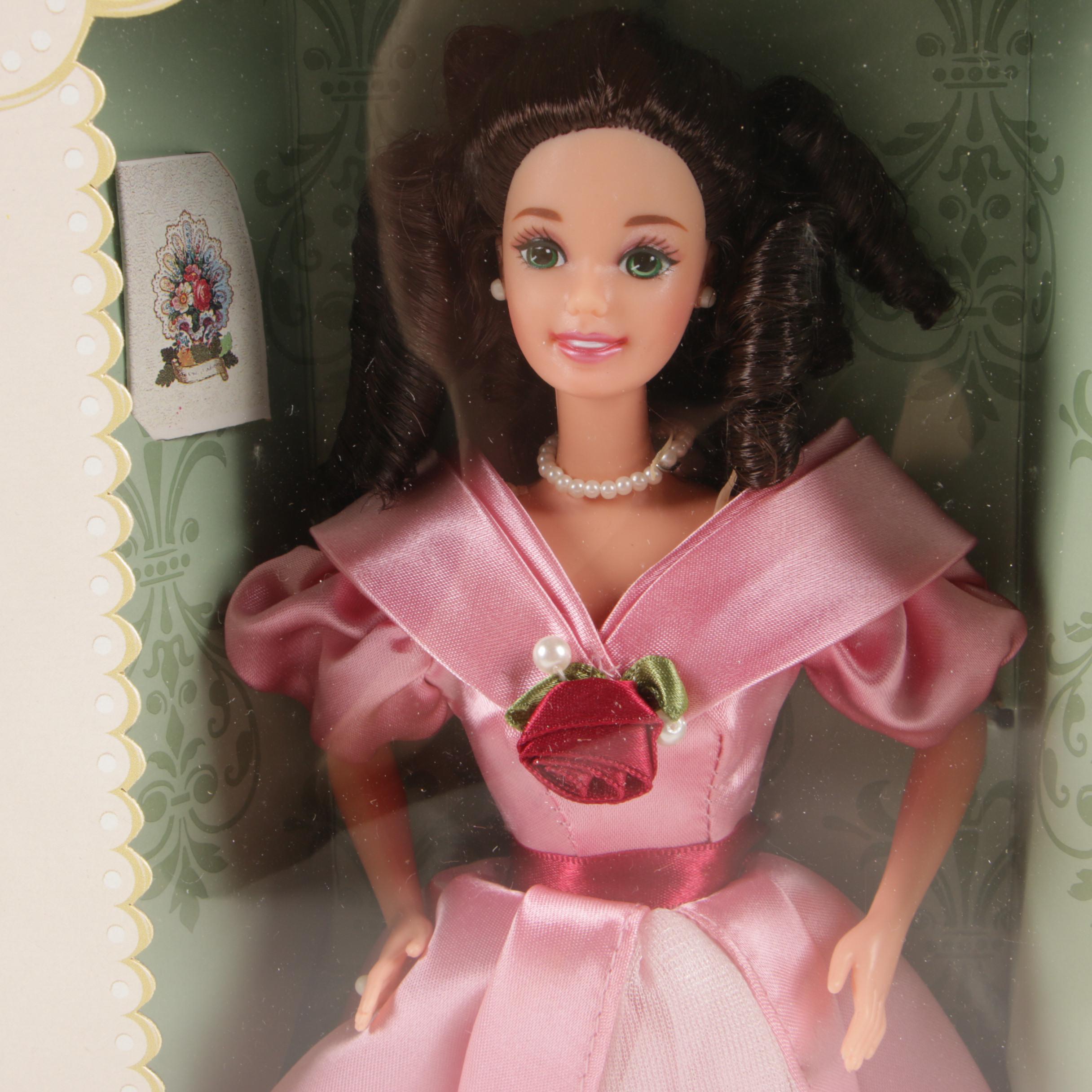 Mattel Barbie Dolls Including Donna Karan New York "Bloomingdale's Barbie"