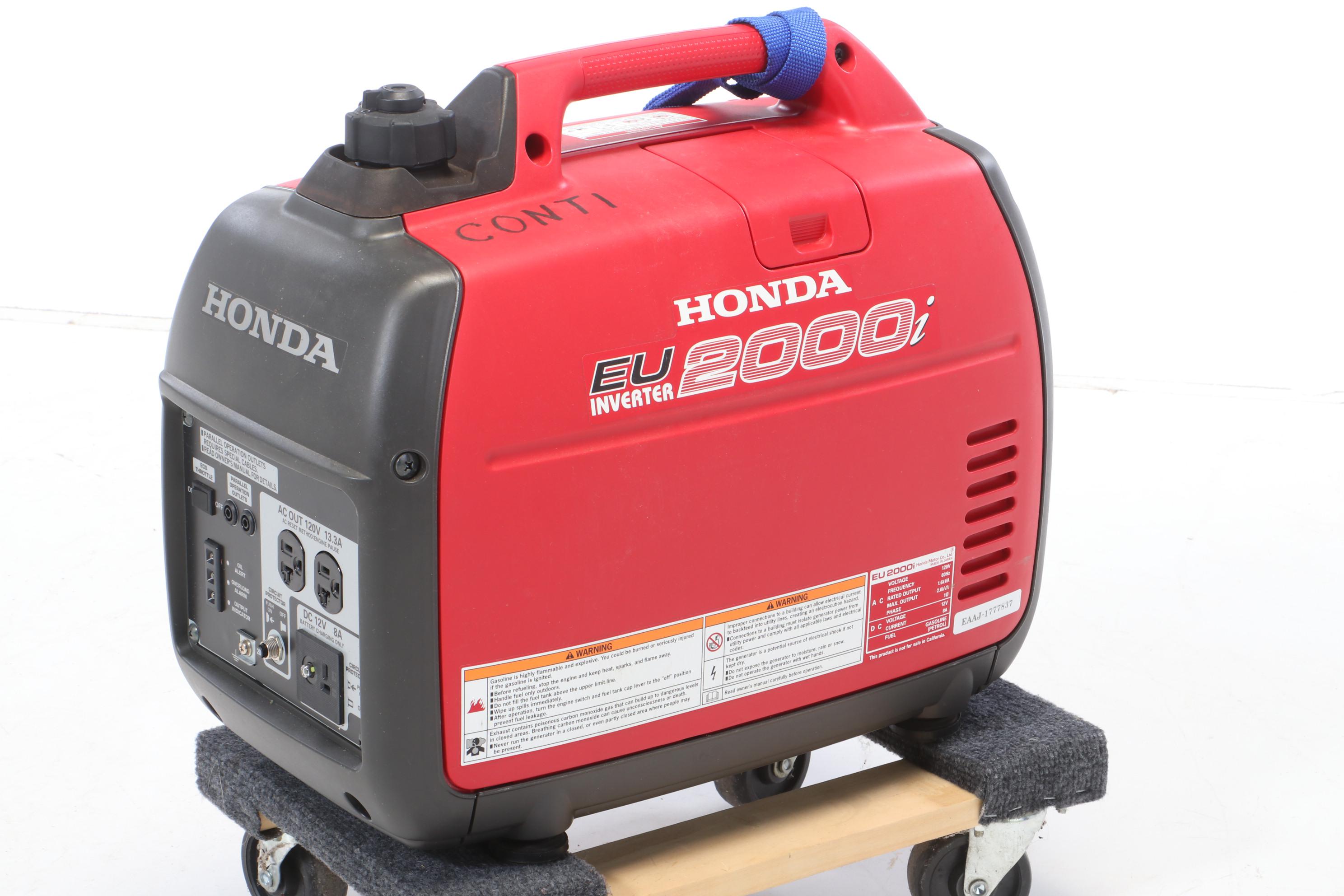 Honda EU2000i Portable Inverter Gas Generator