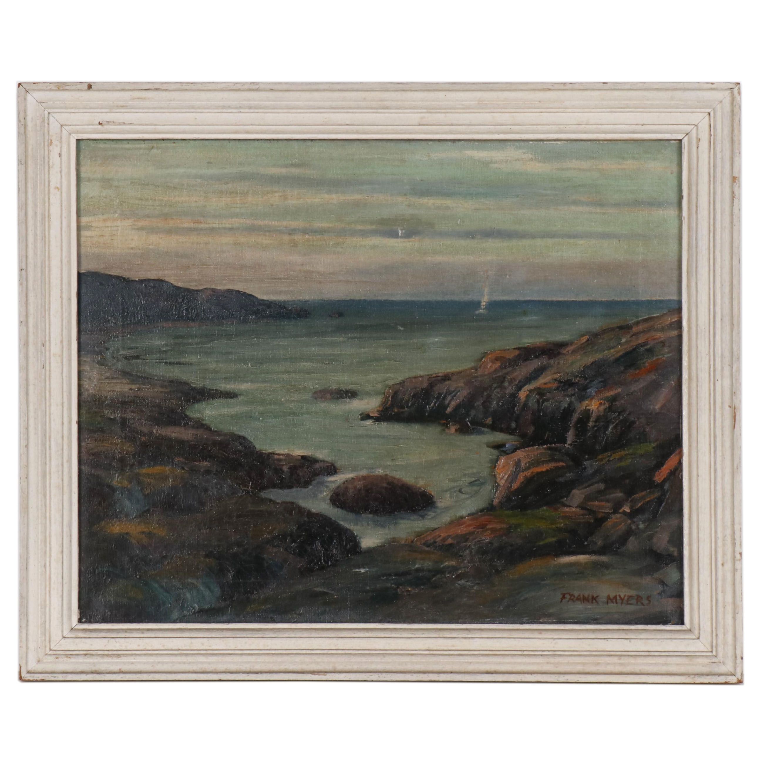 Frank Myers Seascape Oil Painting