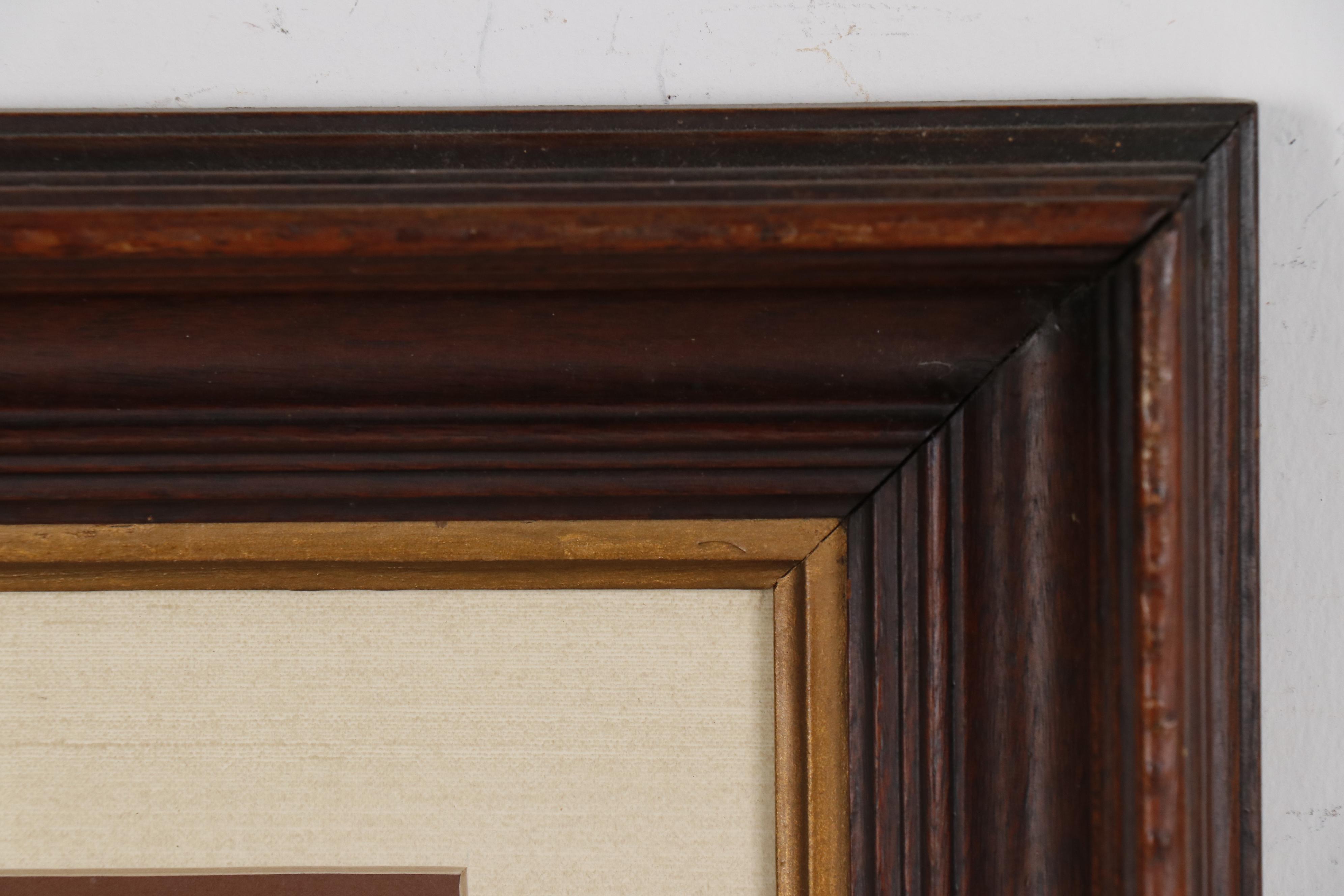 Lonnie C. Blackley Jr. Hand-Colored Landscape Etching "79"