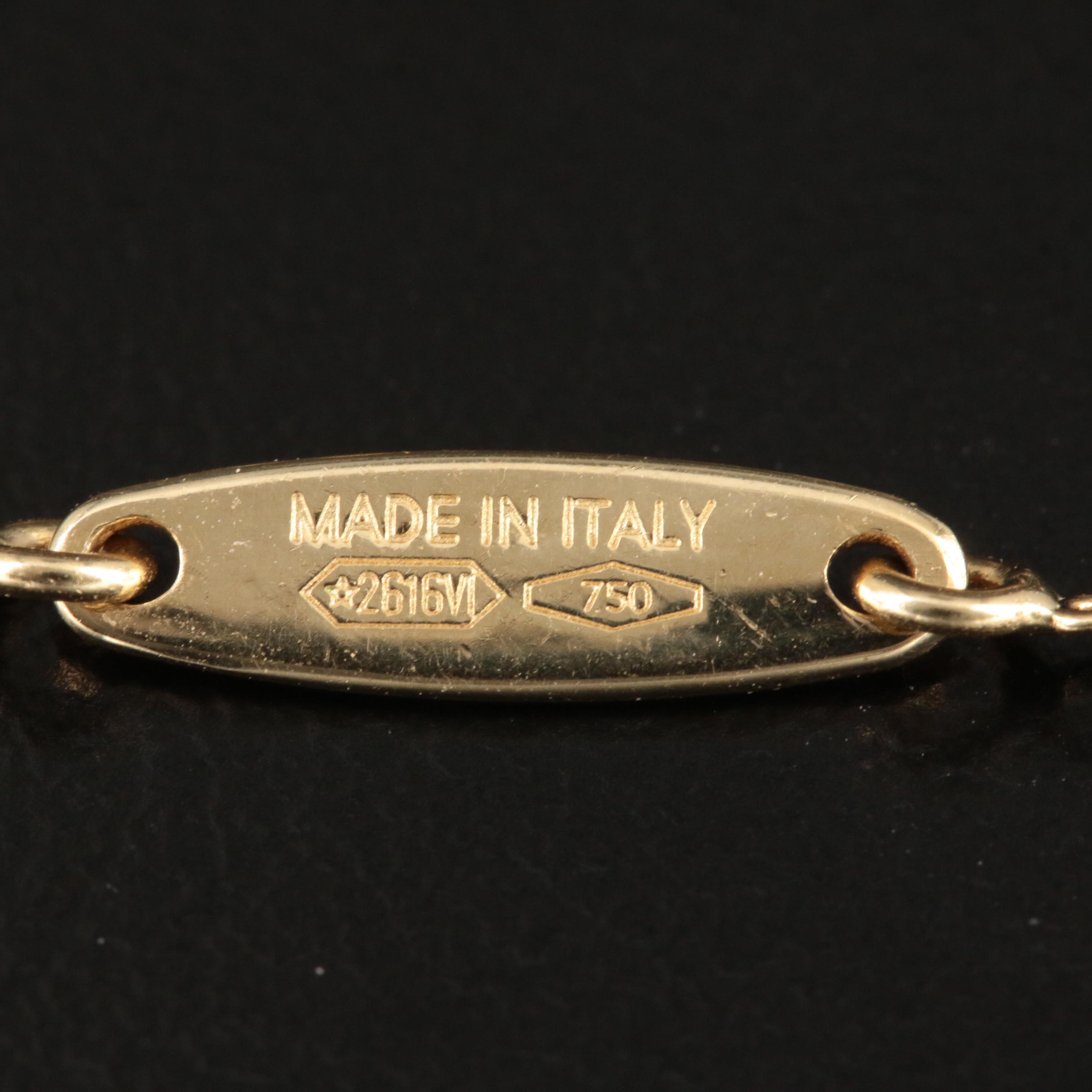 Marco Bicego Pearl, Tourmaline, Citrine, Amethyst and Topaz Station Necklace