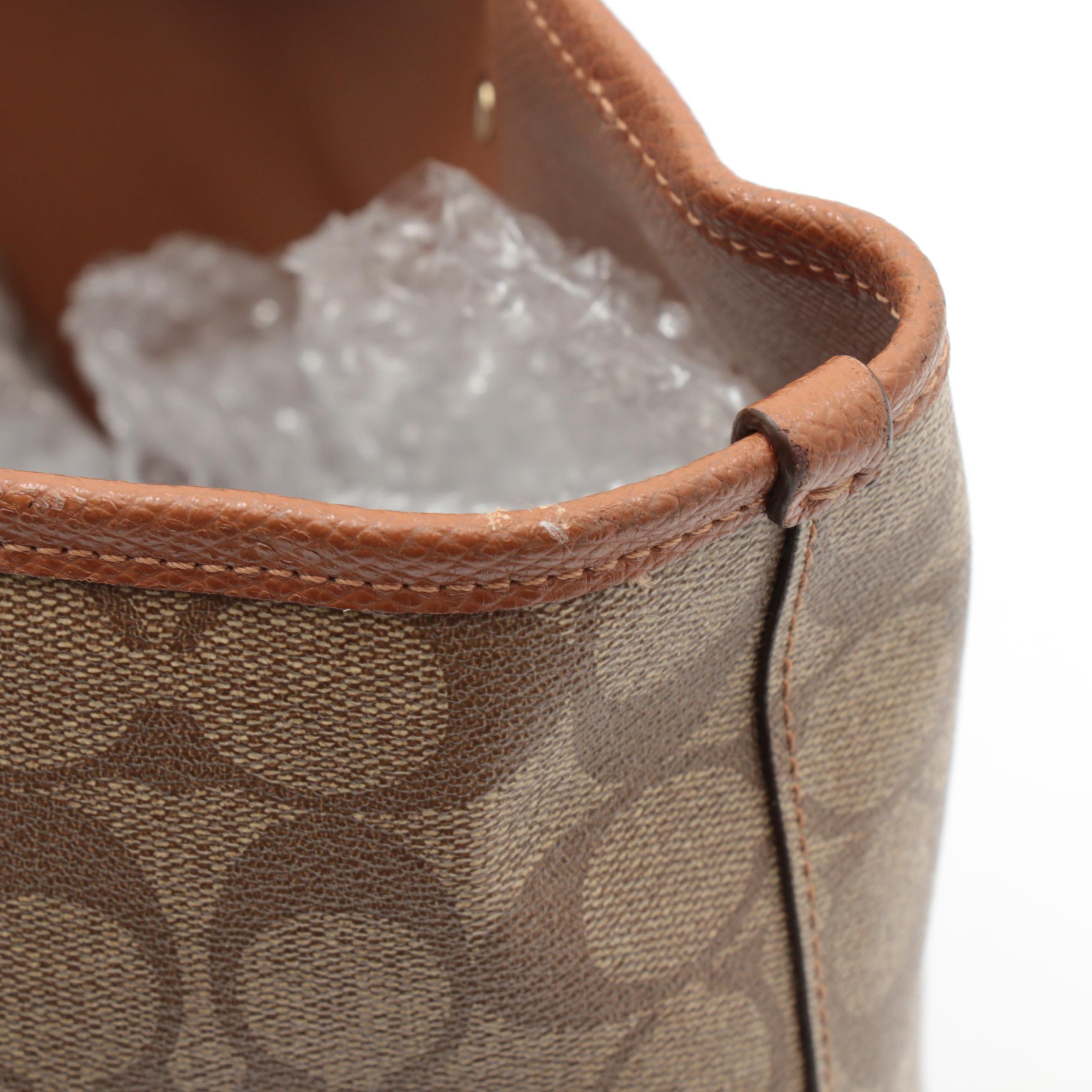 Coach City Tote in Signature Coated Canvas and Leather