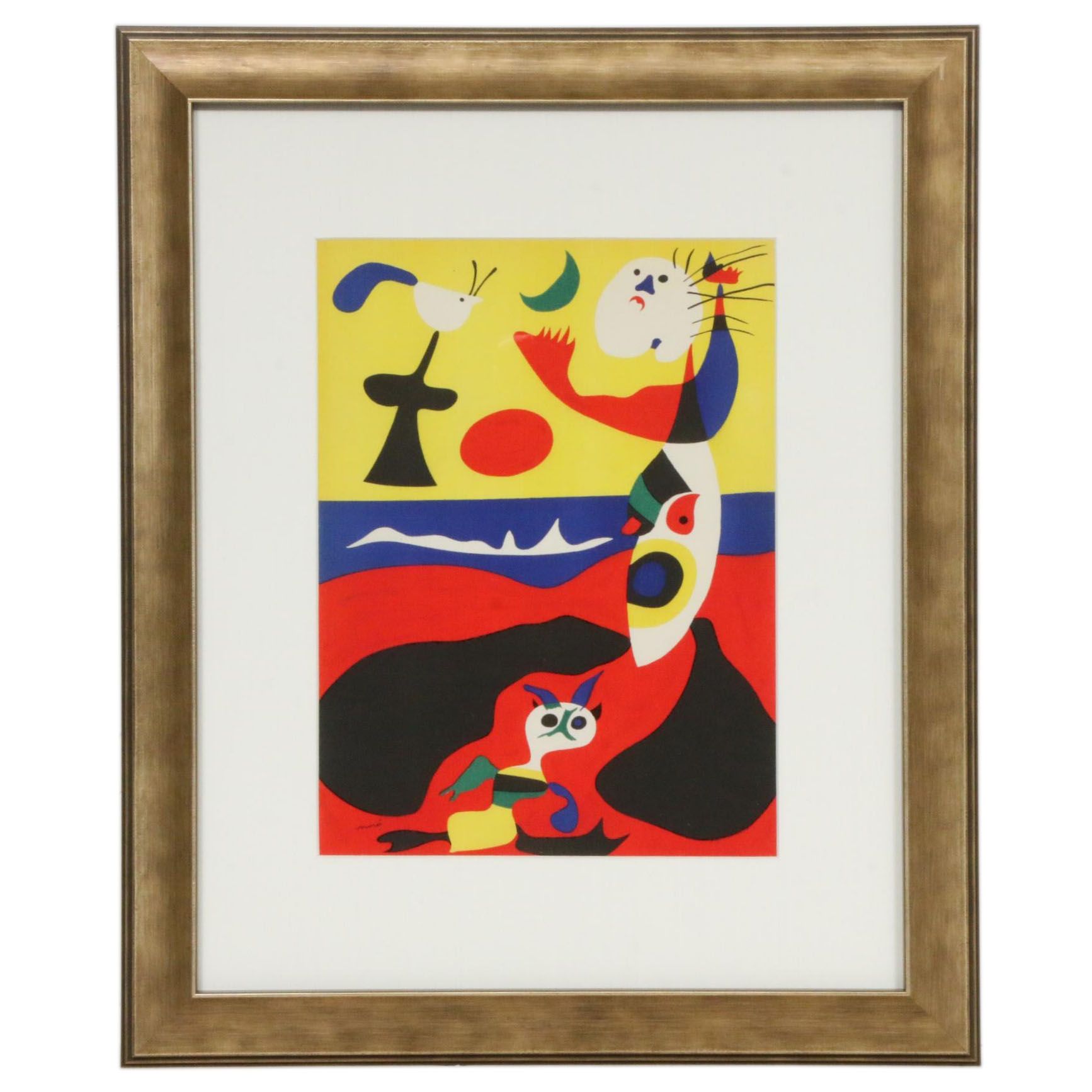 Joan Miró Color Lithograph "L'Été" for "Verve," 1938