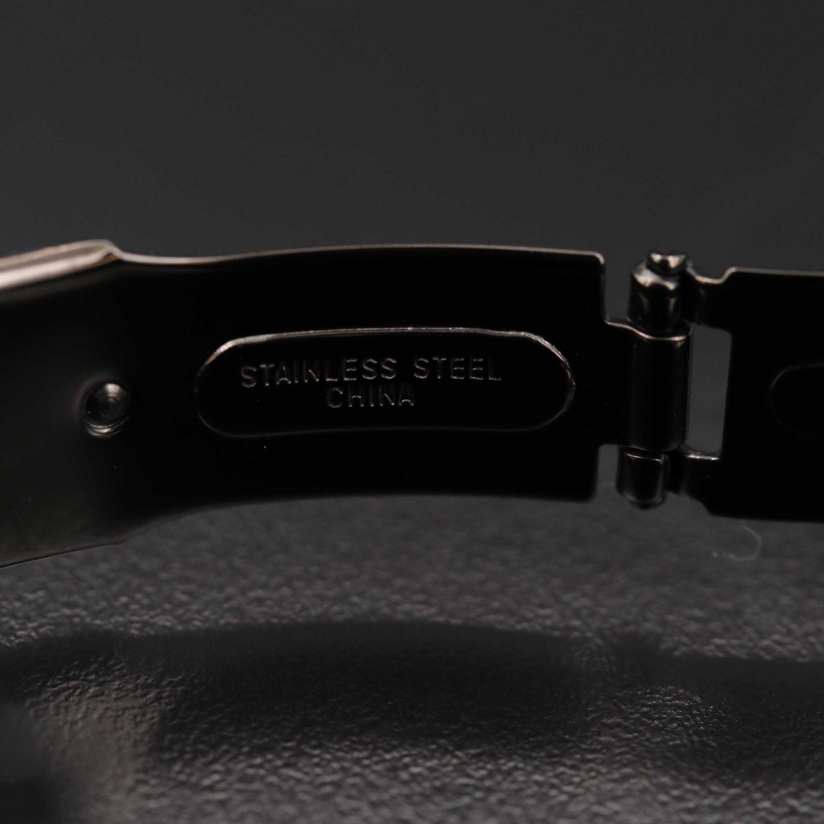 Casio Edifice Black Label Solar Quartz Watch