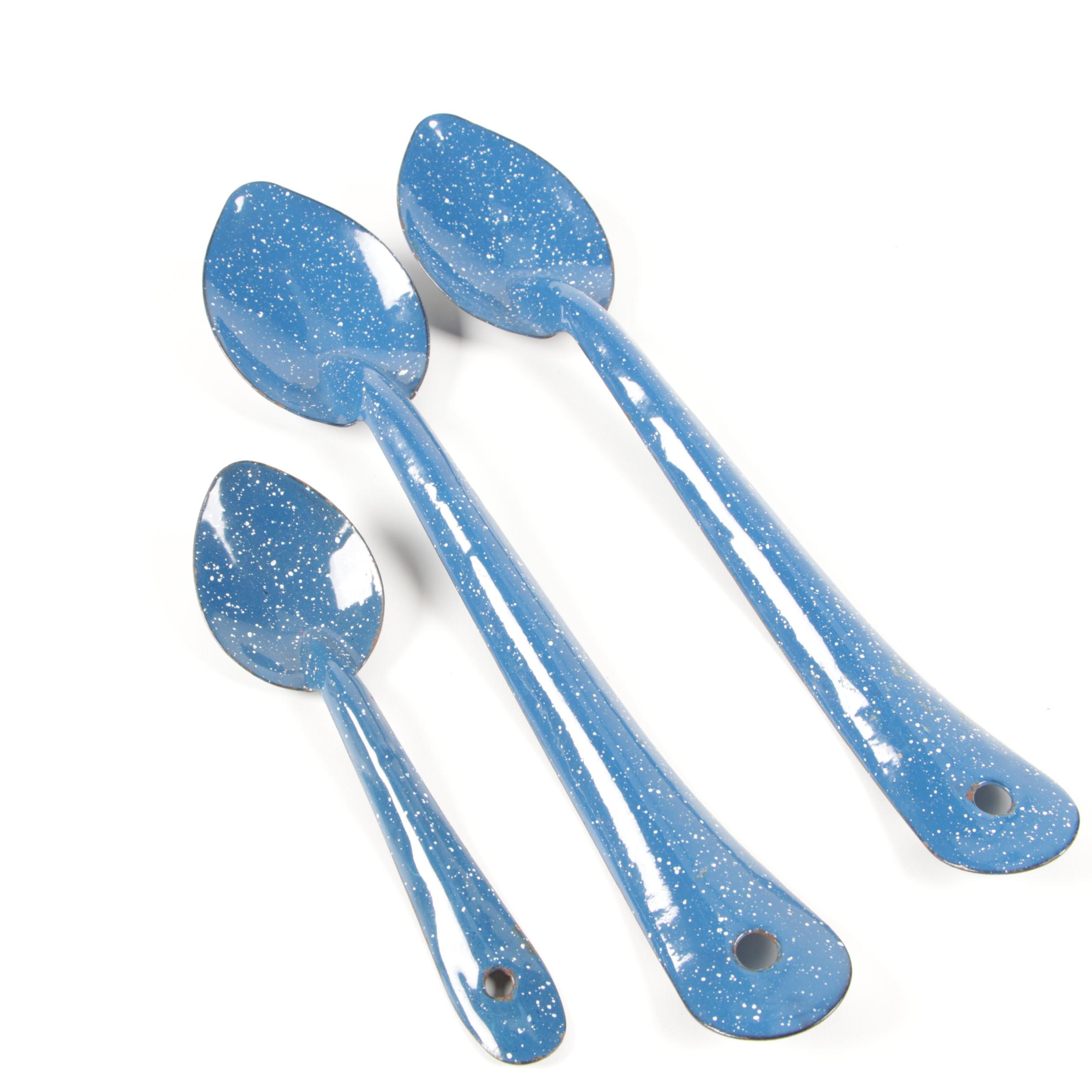 Mexican Cinsa Speckled Enamel Cookware, Dinnerware and More