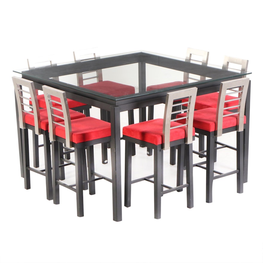 Amisco Counter Height Dining Set, 21st Century