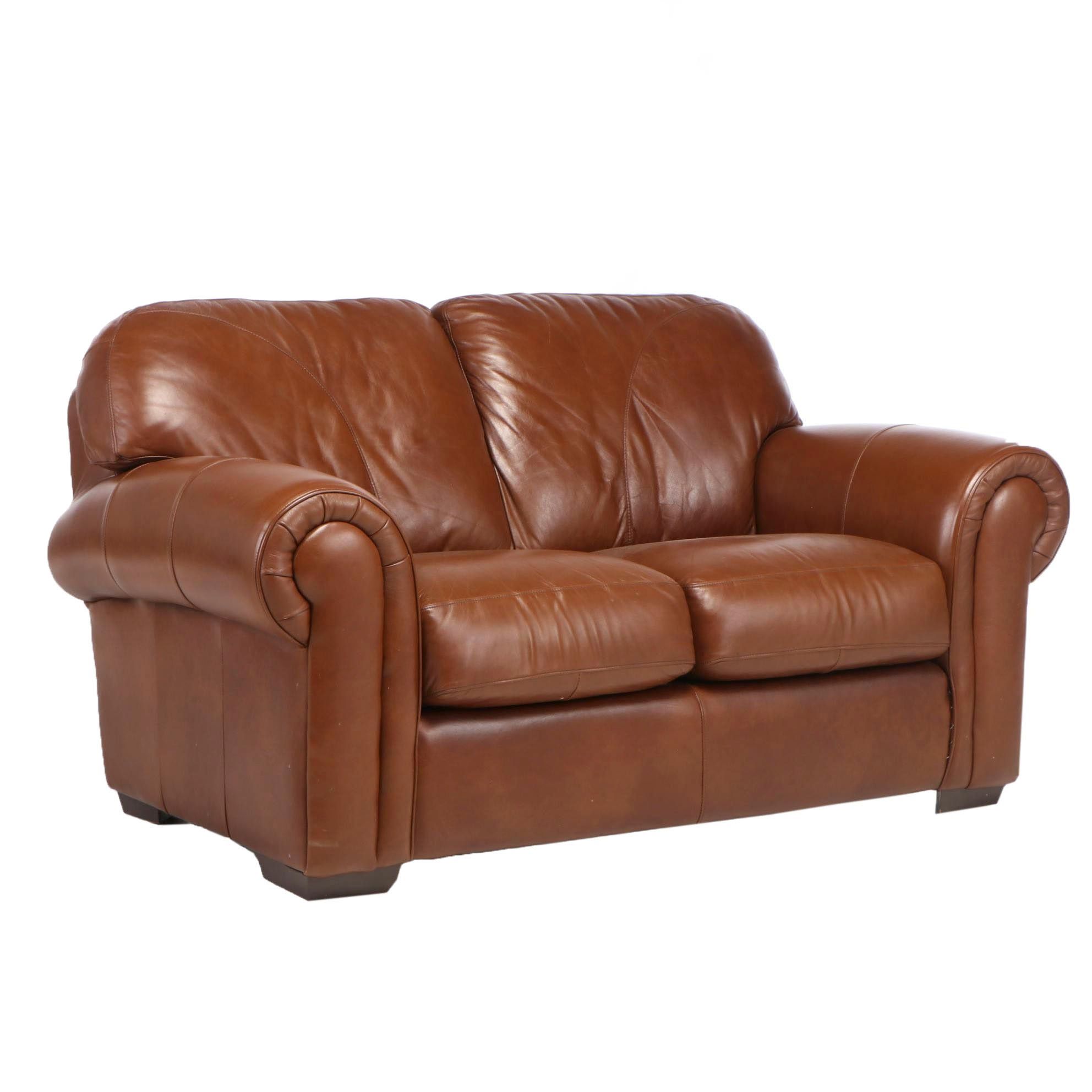 Rapallo Leather Company Loveseat Sofa