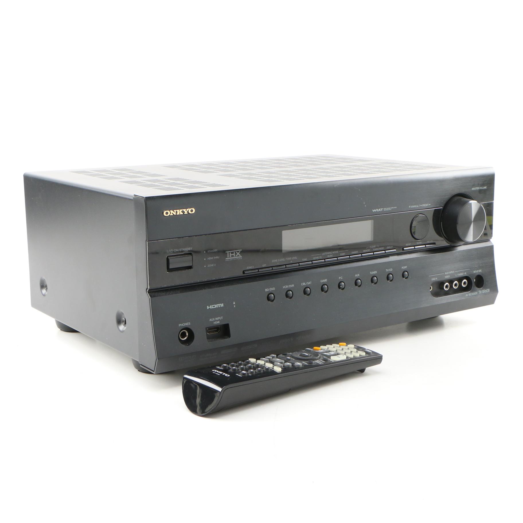 Onkyo TX-SR608 AV Receiver