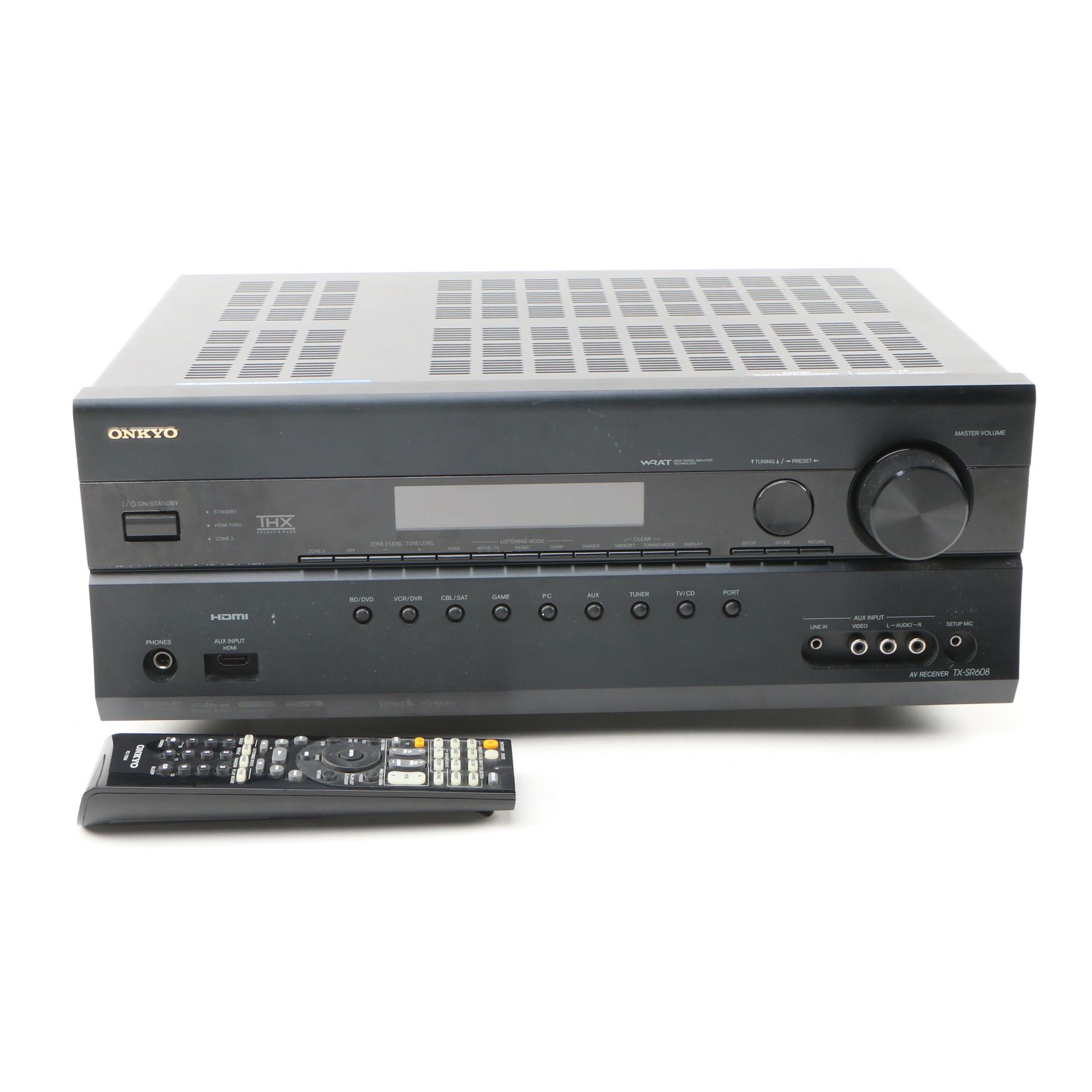 Onkyo TX-SR608 AV Receiver