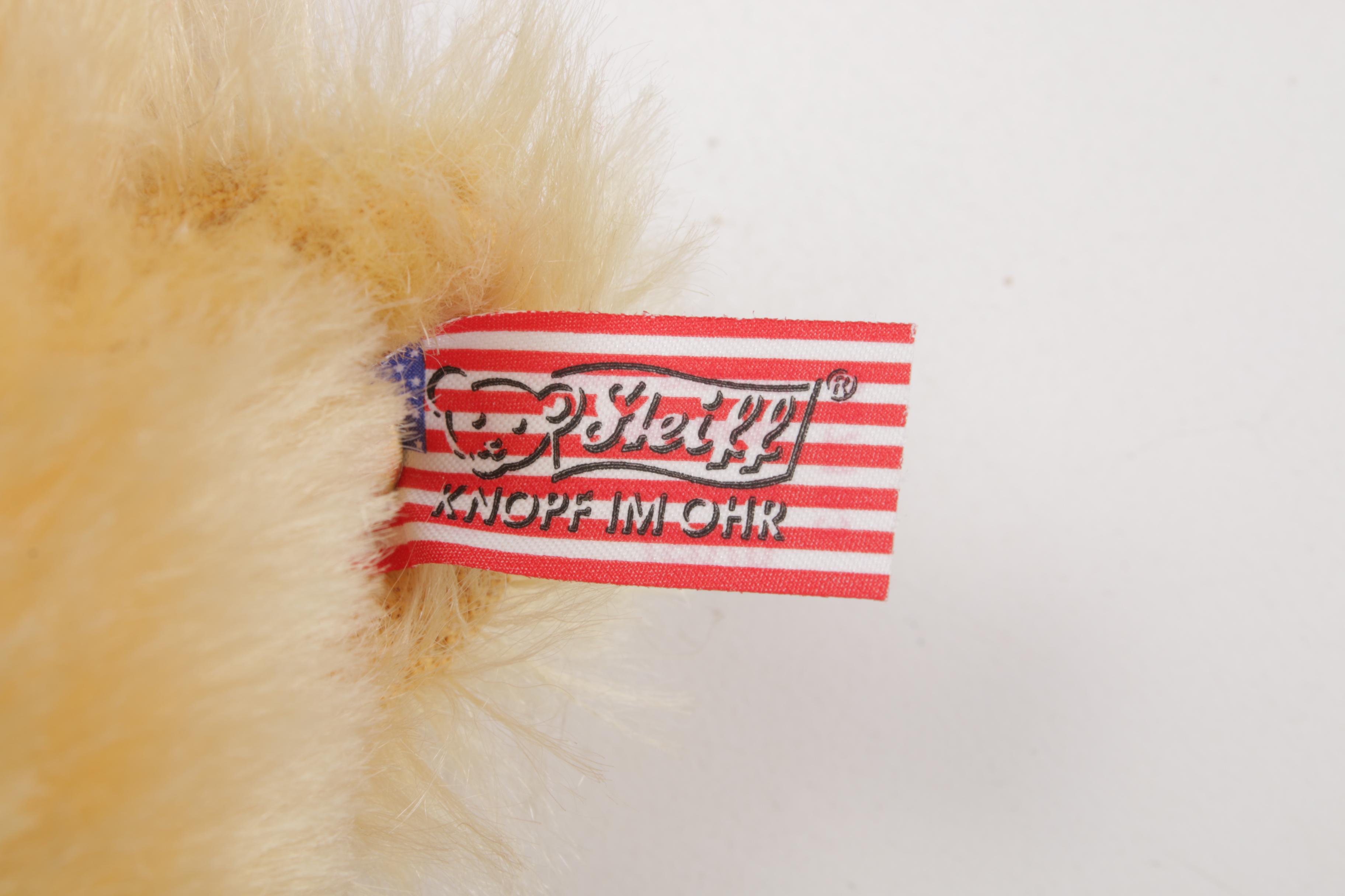 Steiff "First American Teddy" Mohair Plush Bear