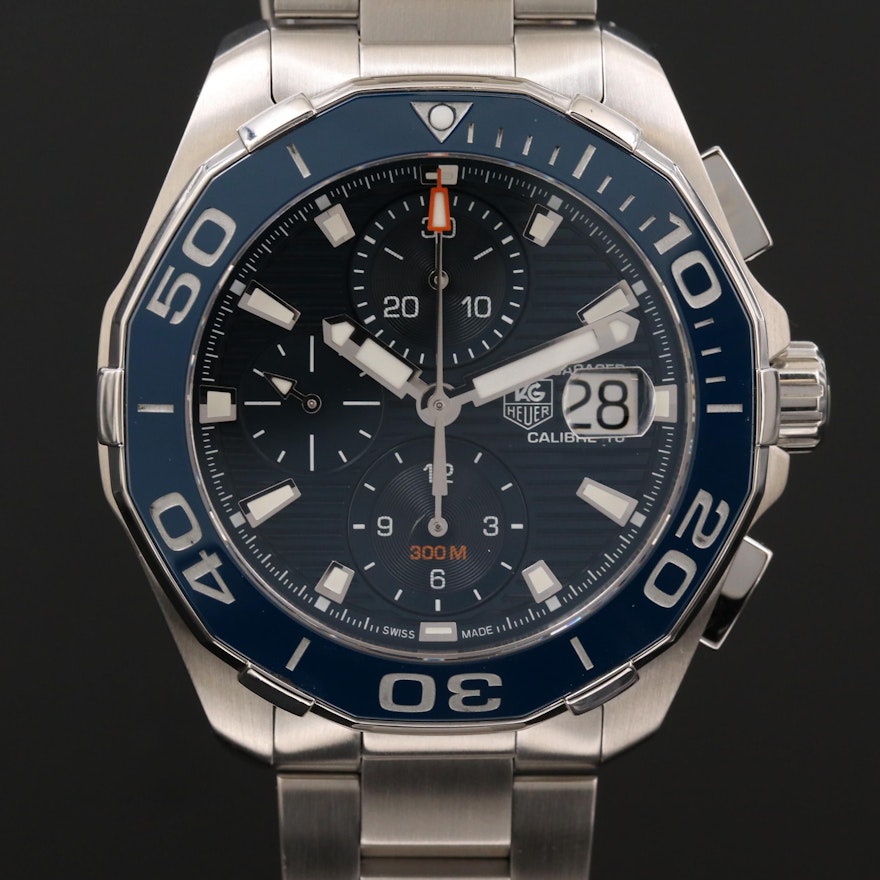 TAG Heuer Aquaracer Calibre 16 Chronograph Automatic Wristwatch