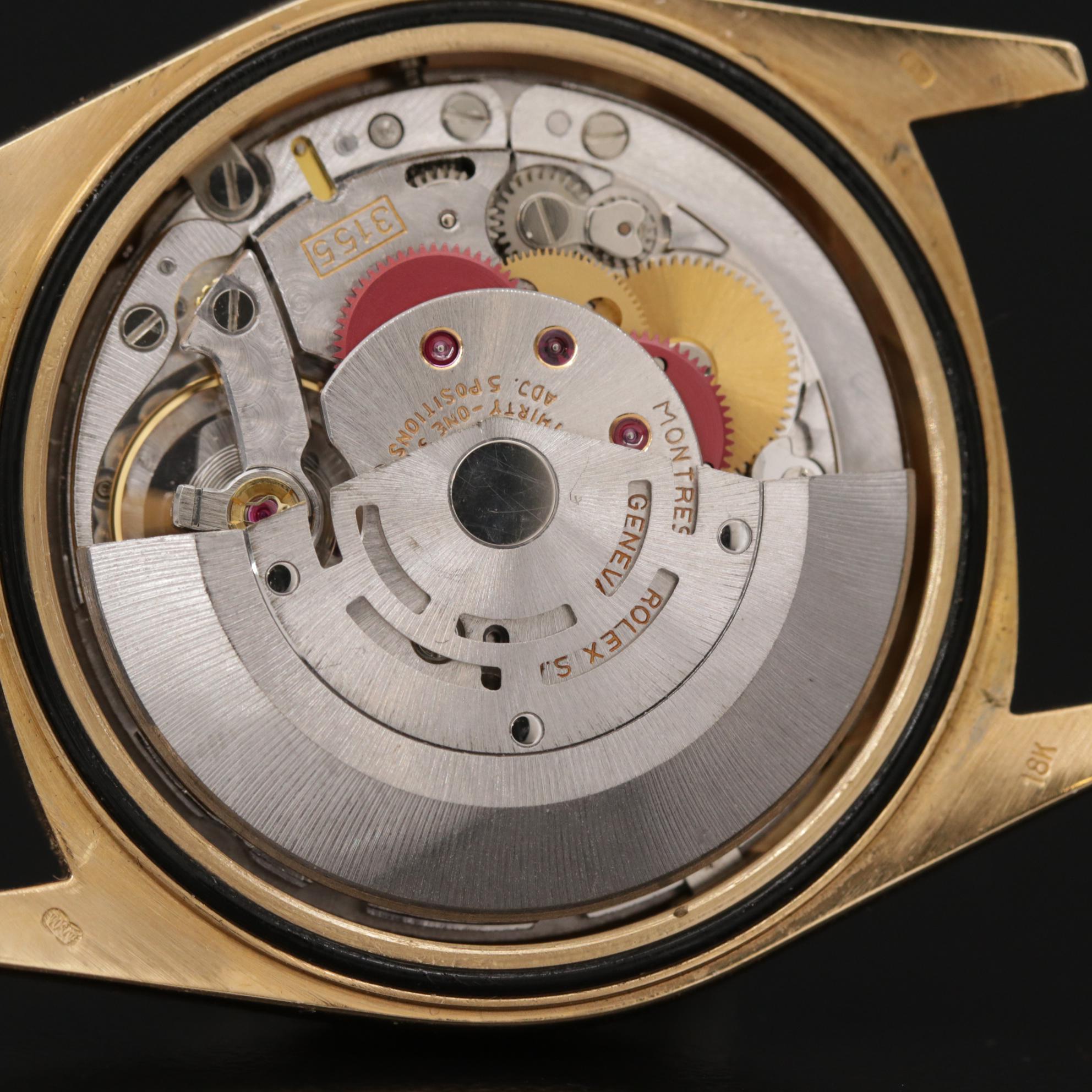 Rolex "President" 18K Gold Automatic Watch, 1989