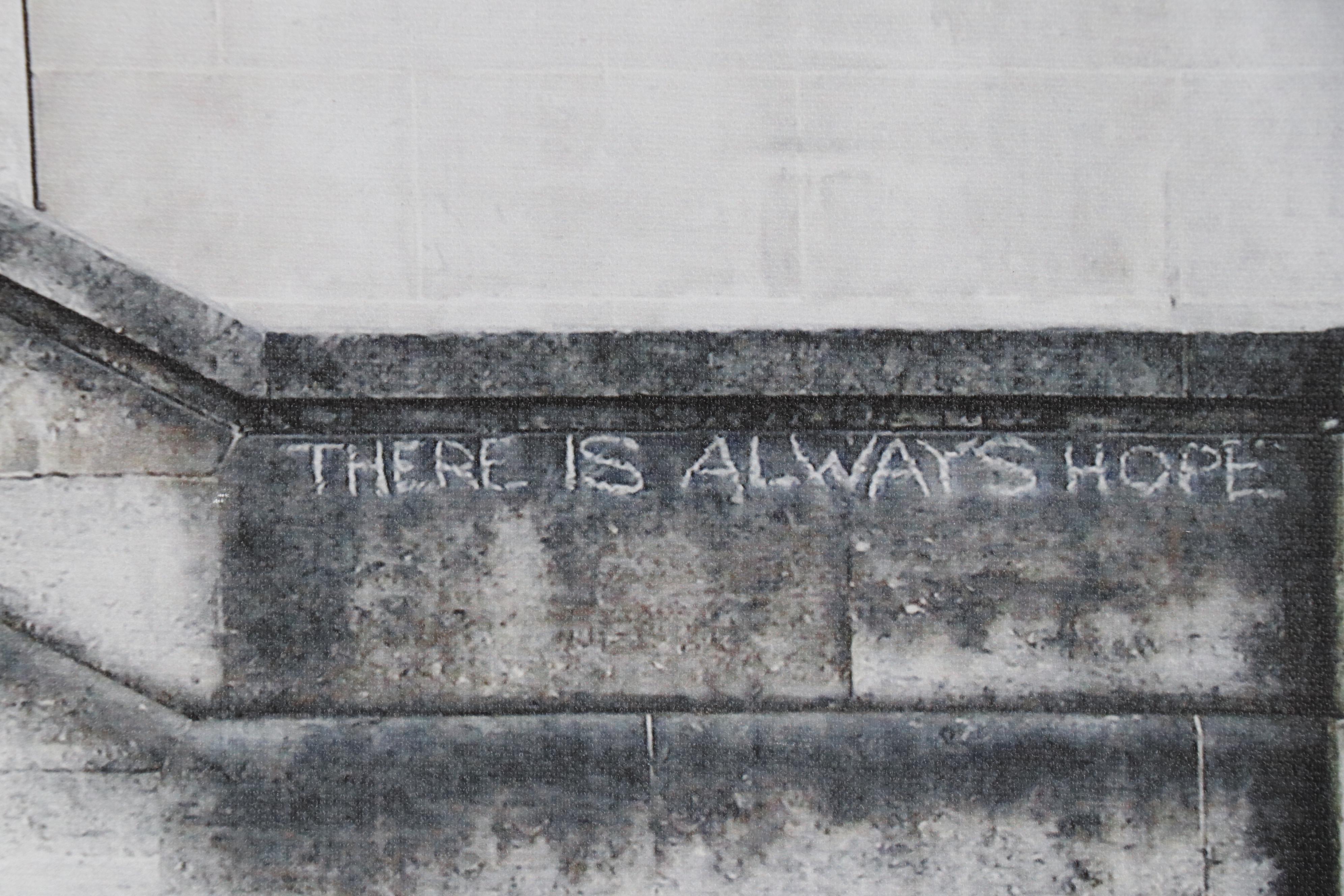 Giclee Print on Canvas after Banksy "Balloon Girl"