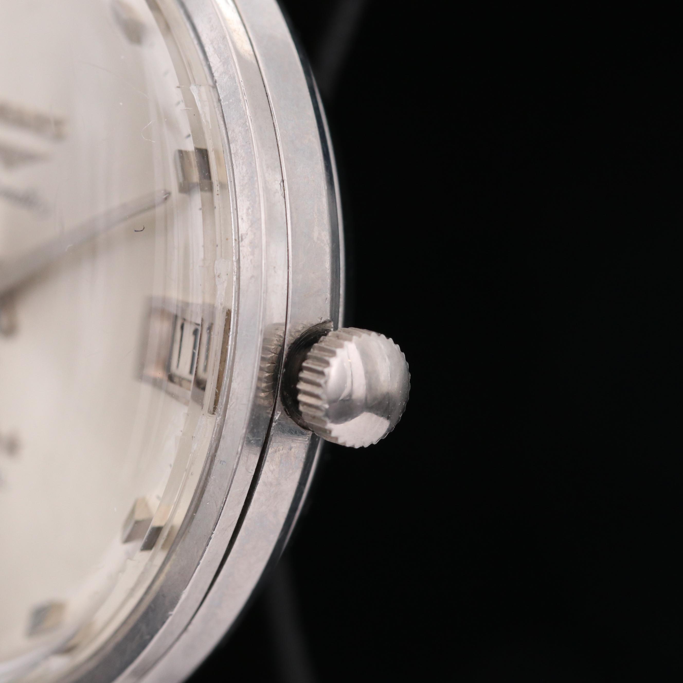 Longines Admiral Stainless Steel Automatic Watch, Vintage