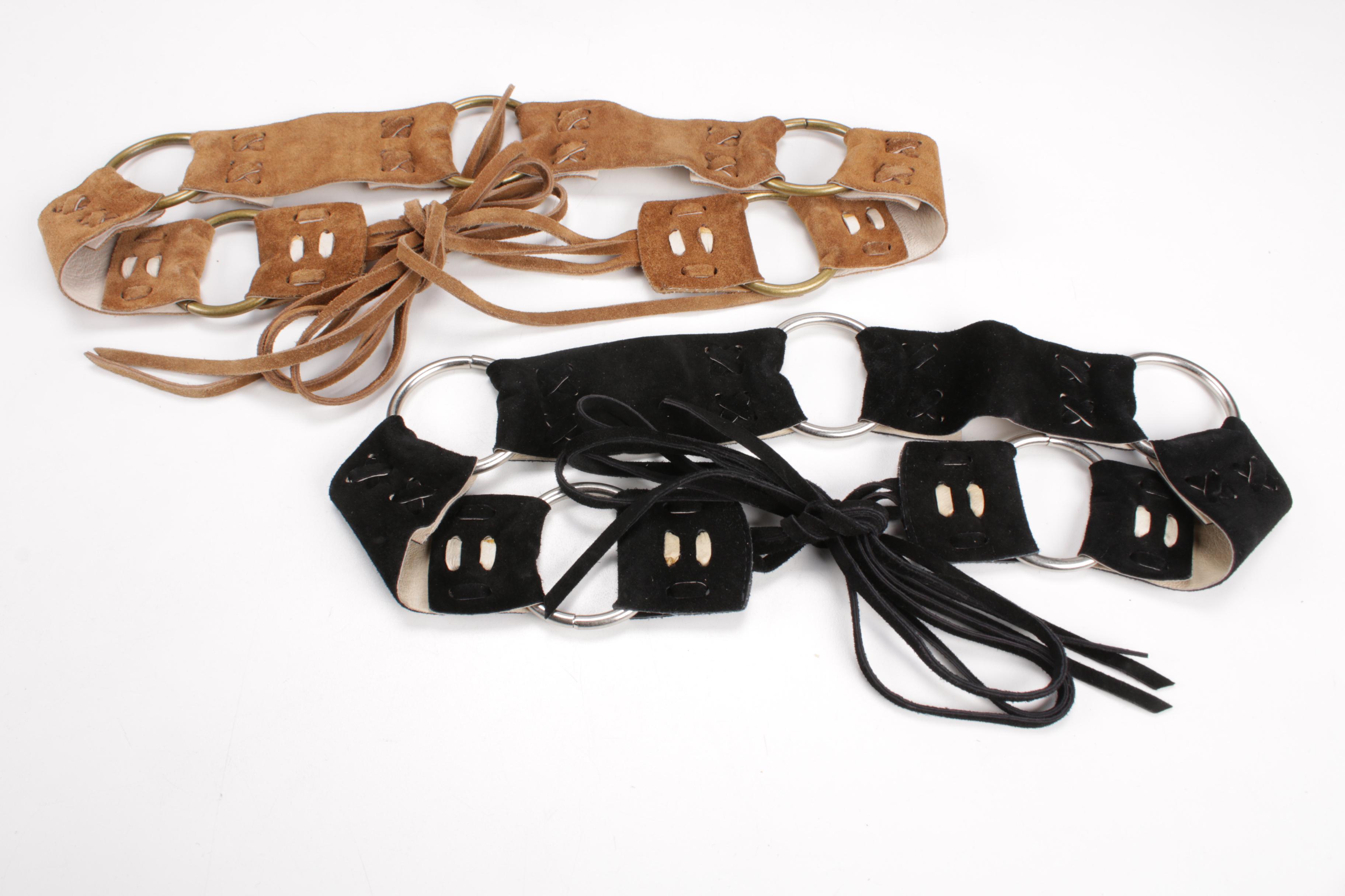 Prada, Judith Leiber, Calvin Klein and Other Designer Leather Belts
