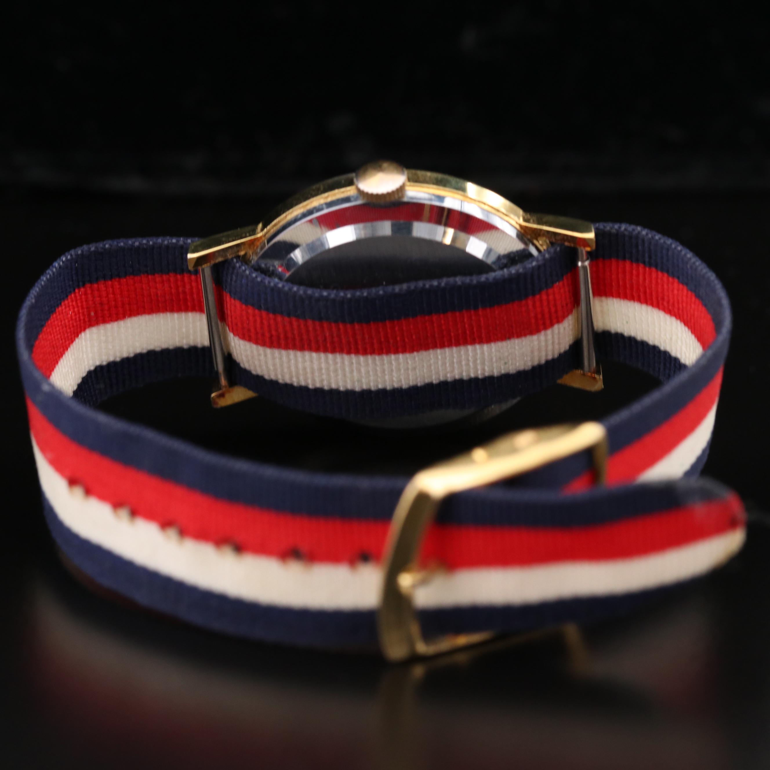 Vintage Spiro Agnew Gold Tone Novelty Watch