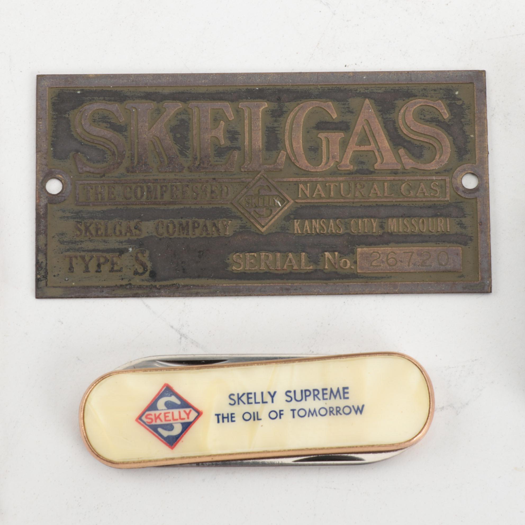 Skelgas and Skelly Oil Advertising Memorabilia