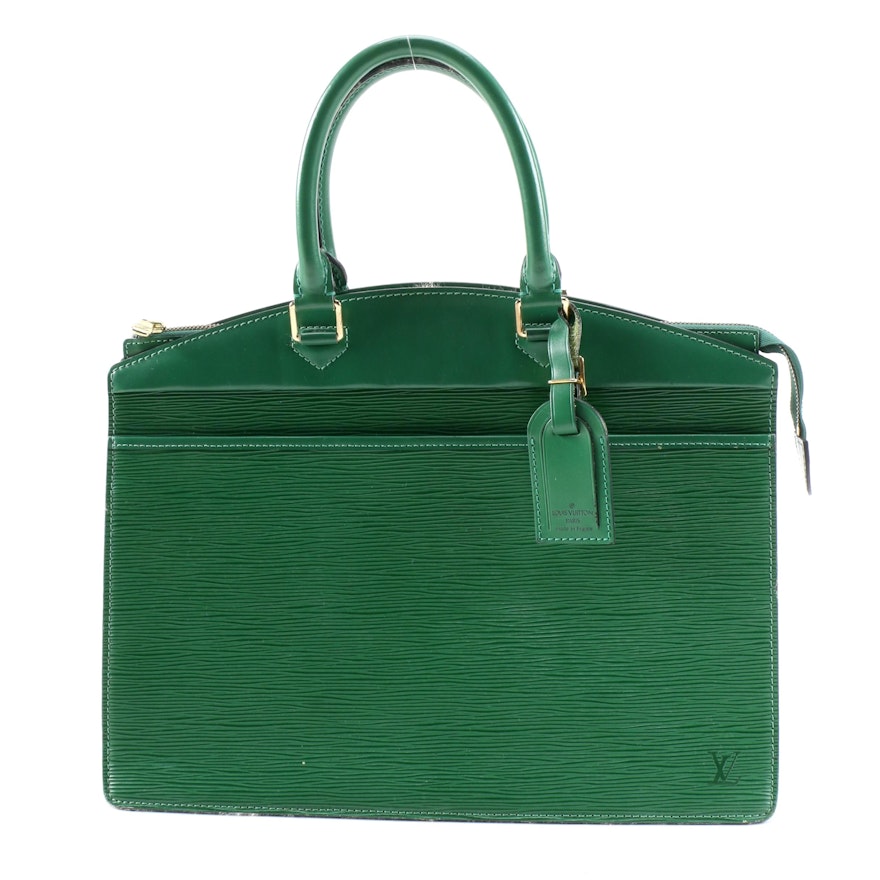Louis Vuitton Riviera Bag in Borneo Green Epi Leather