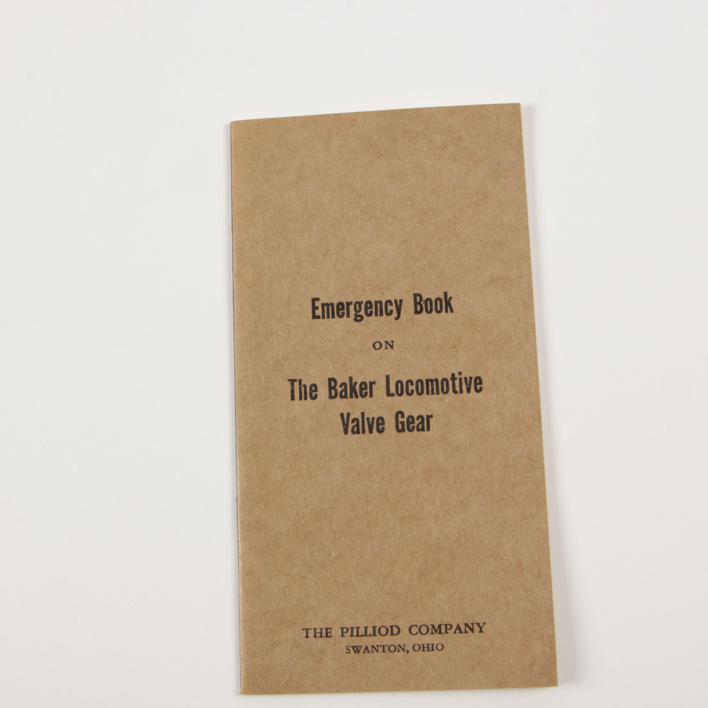 Baker Locomotive Valve Gear and Young Locomotive Valve Gear Pamphlets