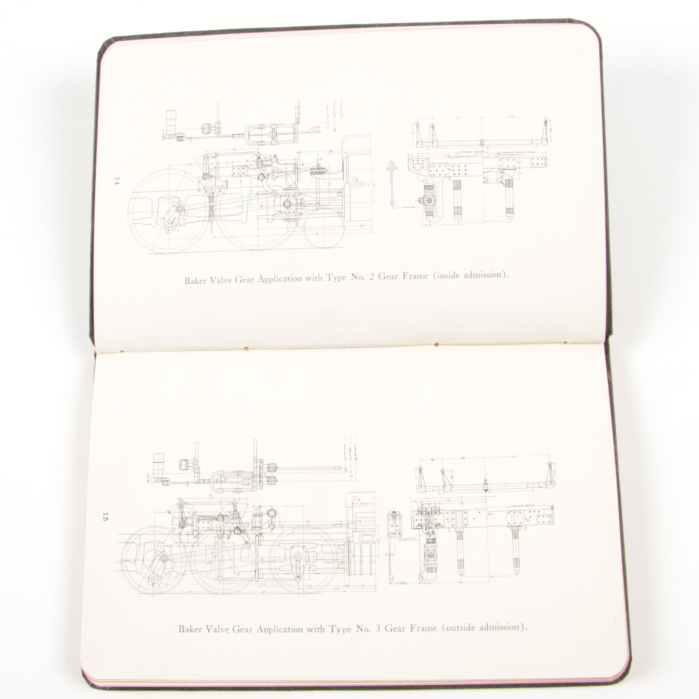 Baker Locomotive Valve Gear and Young Locomotive Valve Gear Pamphlets