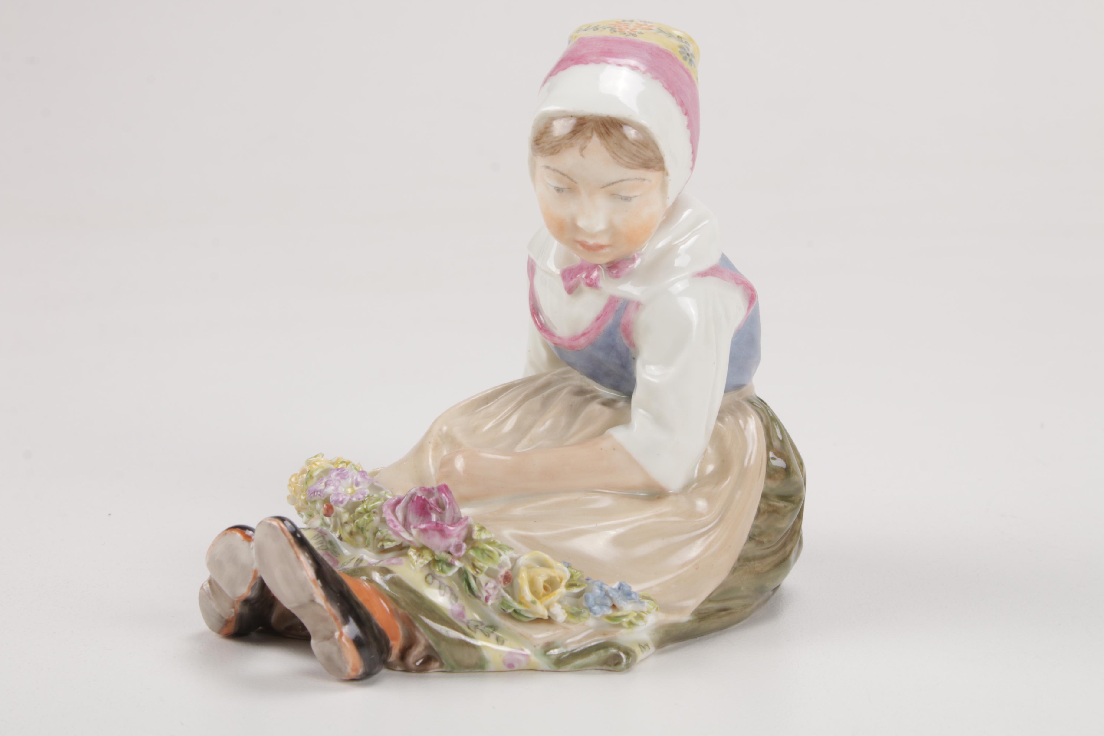 Royal Copenhagen "Danish National Costumes" Porcelain Figurines